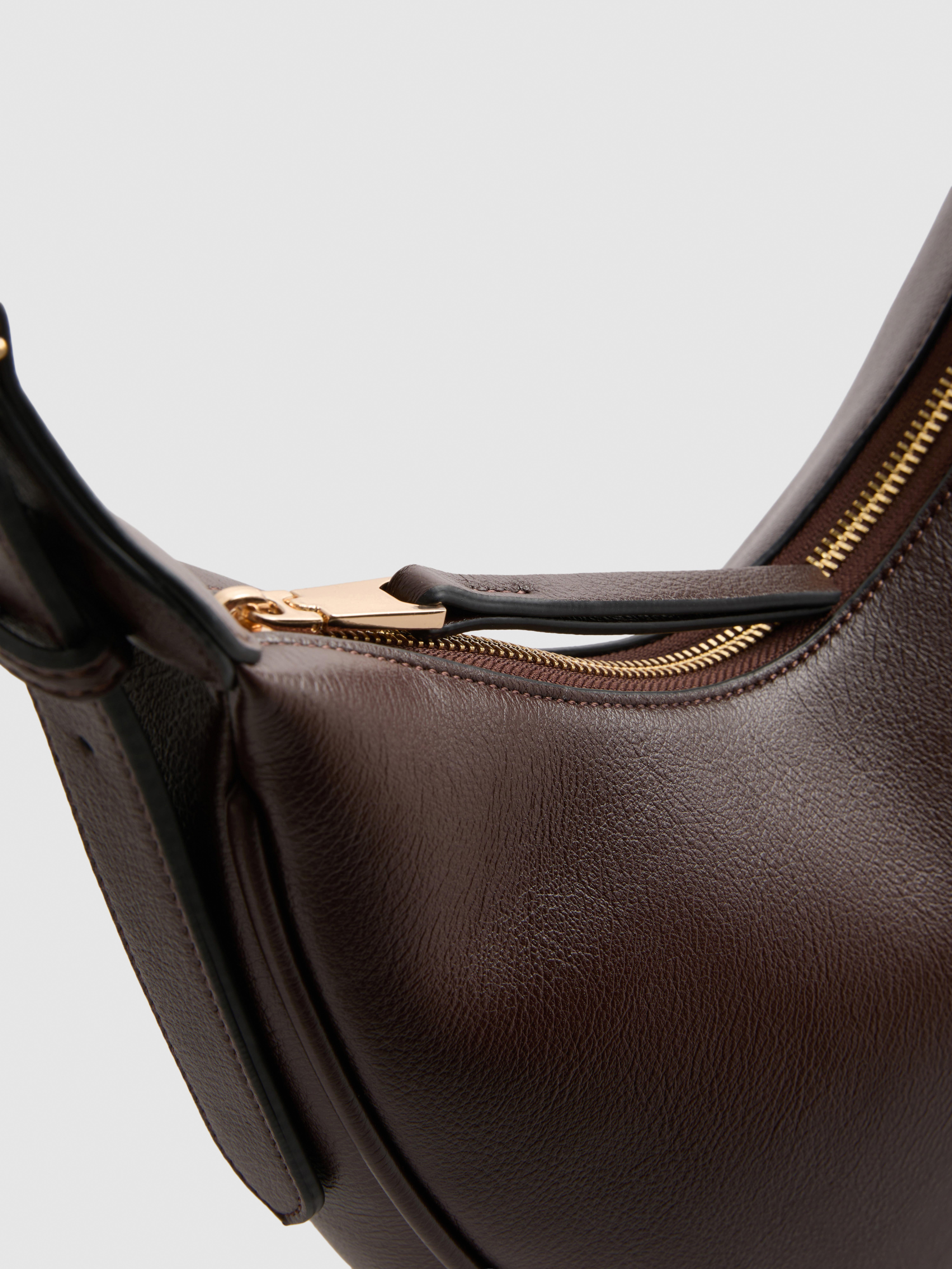 By Coleen Faux Leather Slouchy Scoop Bag