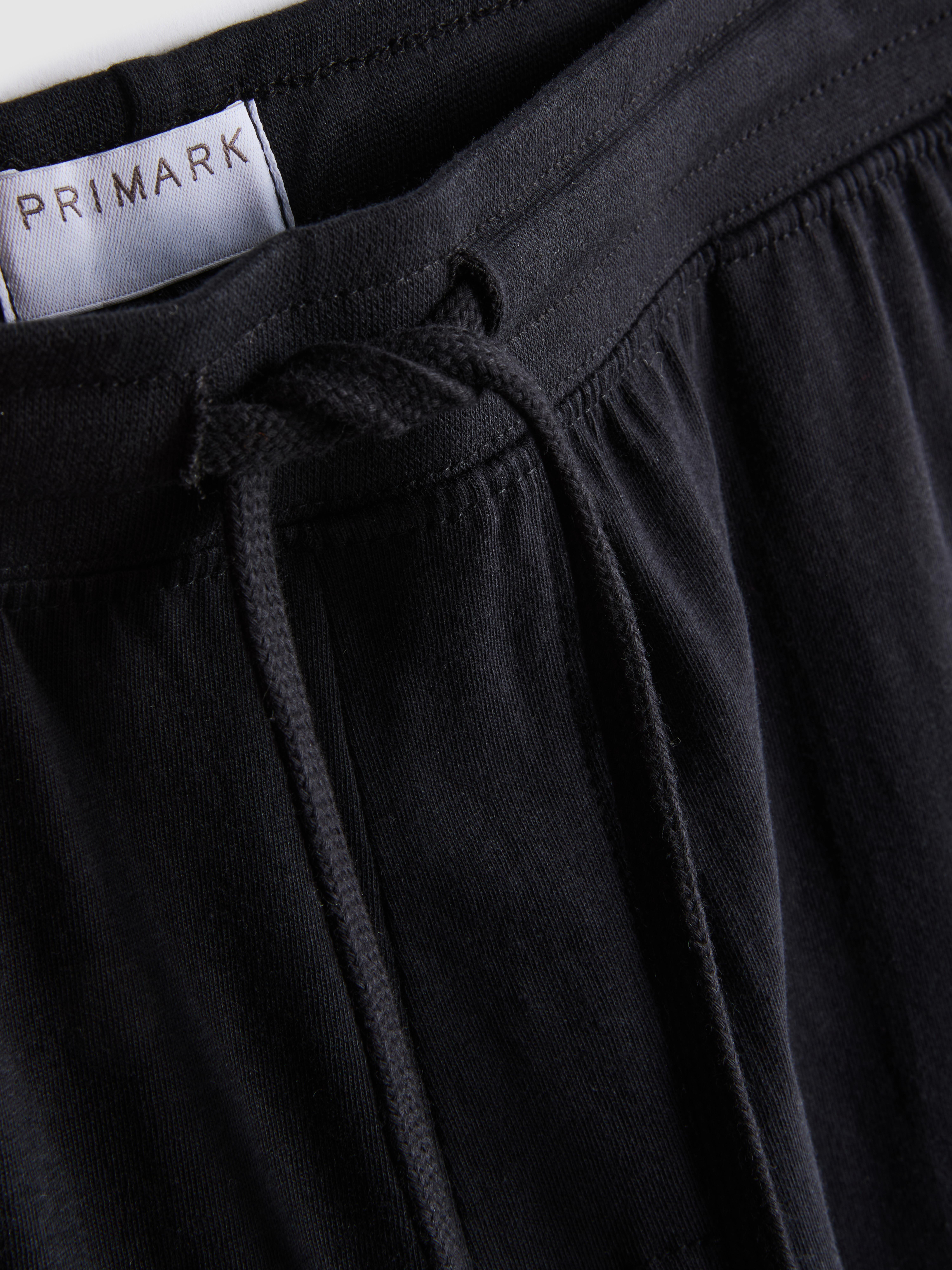 Pure Cotton Cuffed Pajama Bottoms