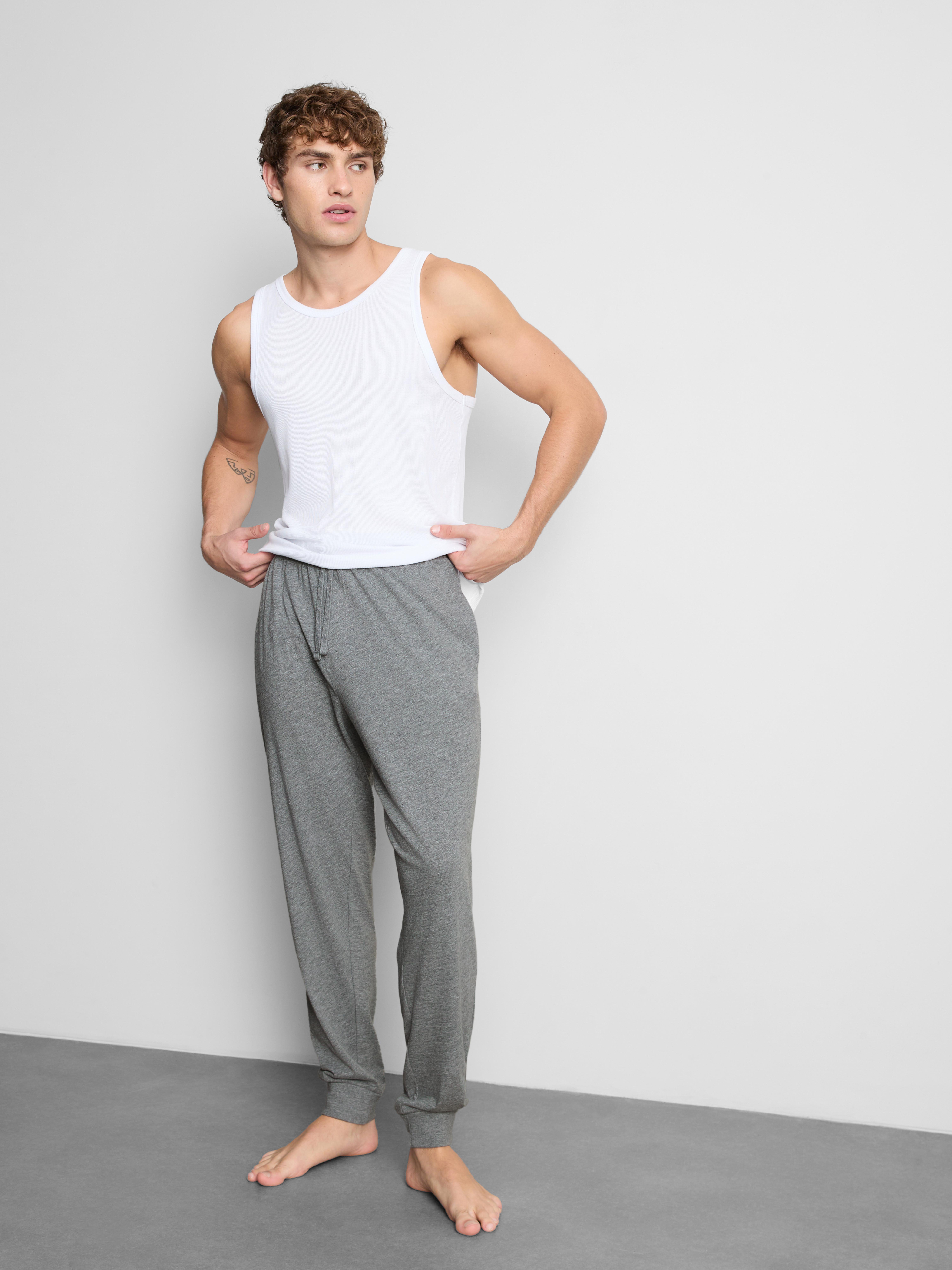 Cotton-Rich Pajama Bottoms
