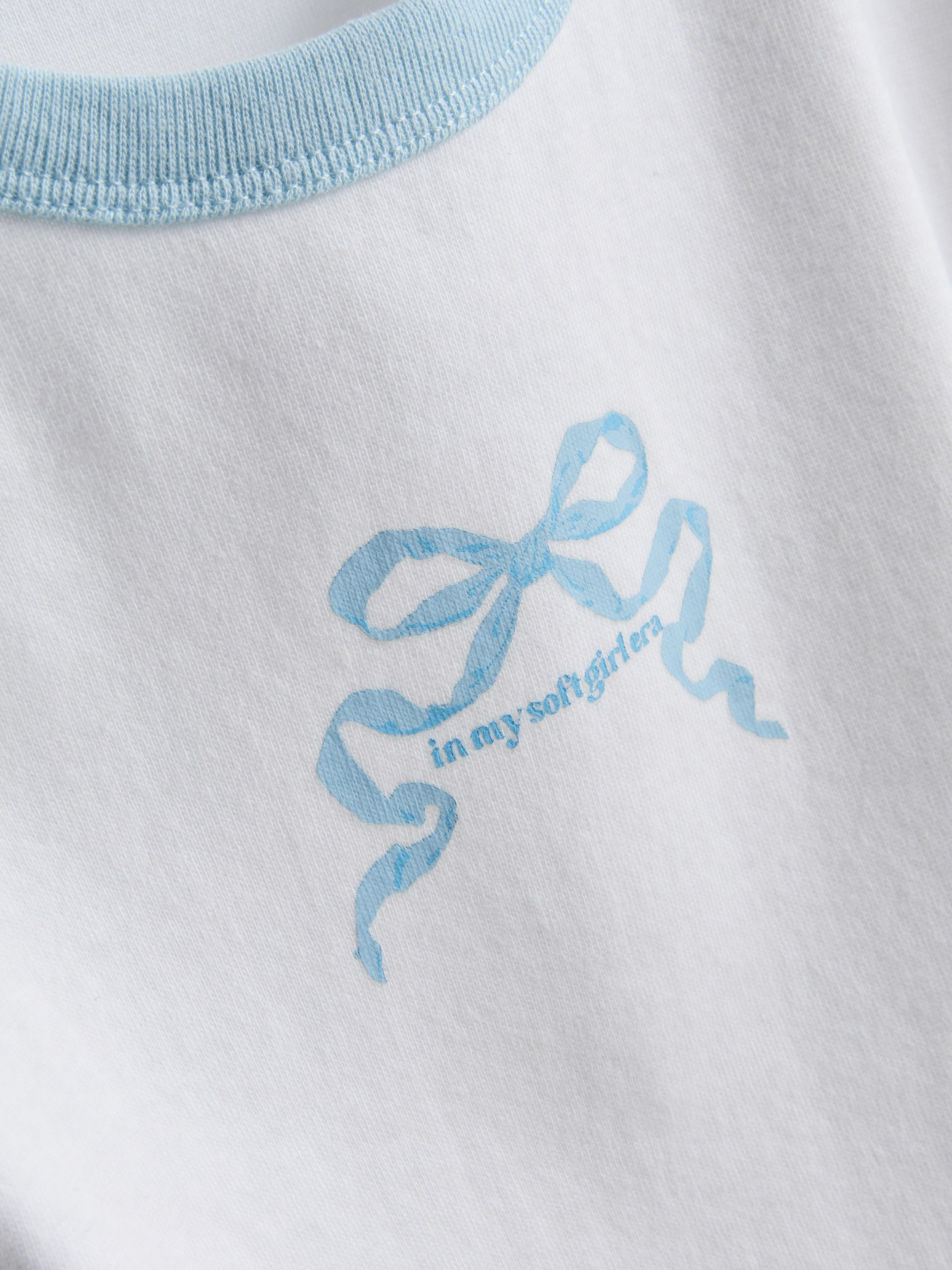 7-15yrs | 2pk Cotton Rich Long Sleeve Ringer T-Shirts