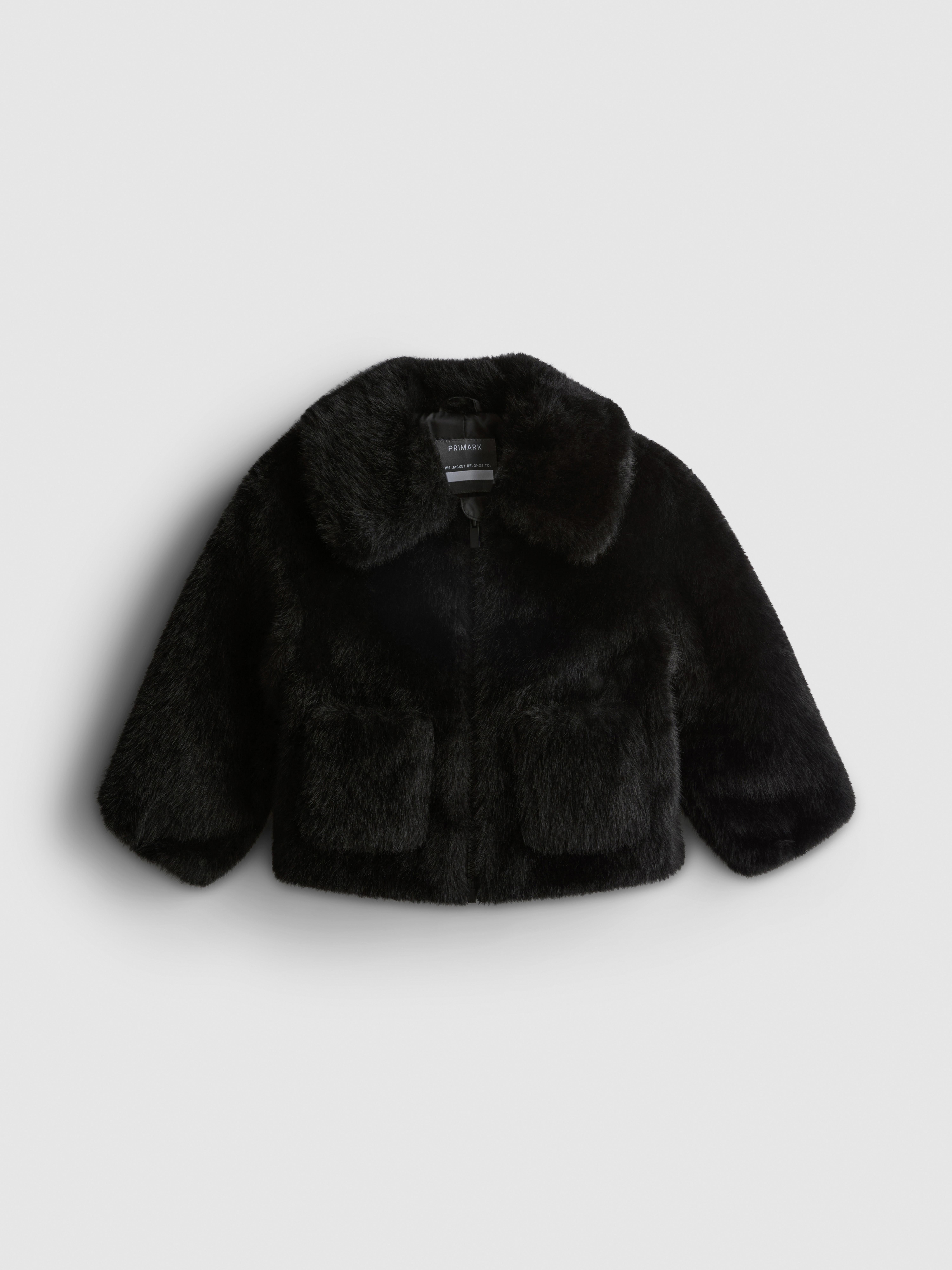 1-9yrs | Faux Fur Zip-Up Jacket