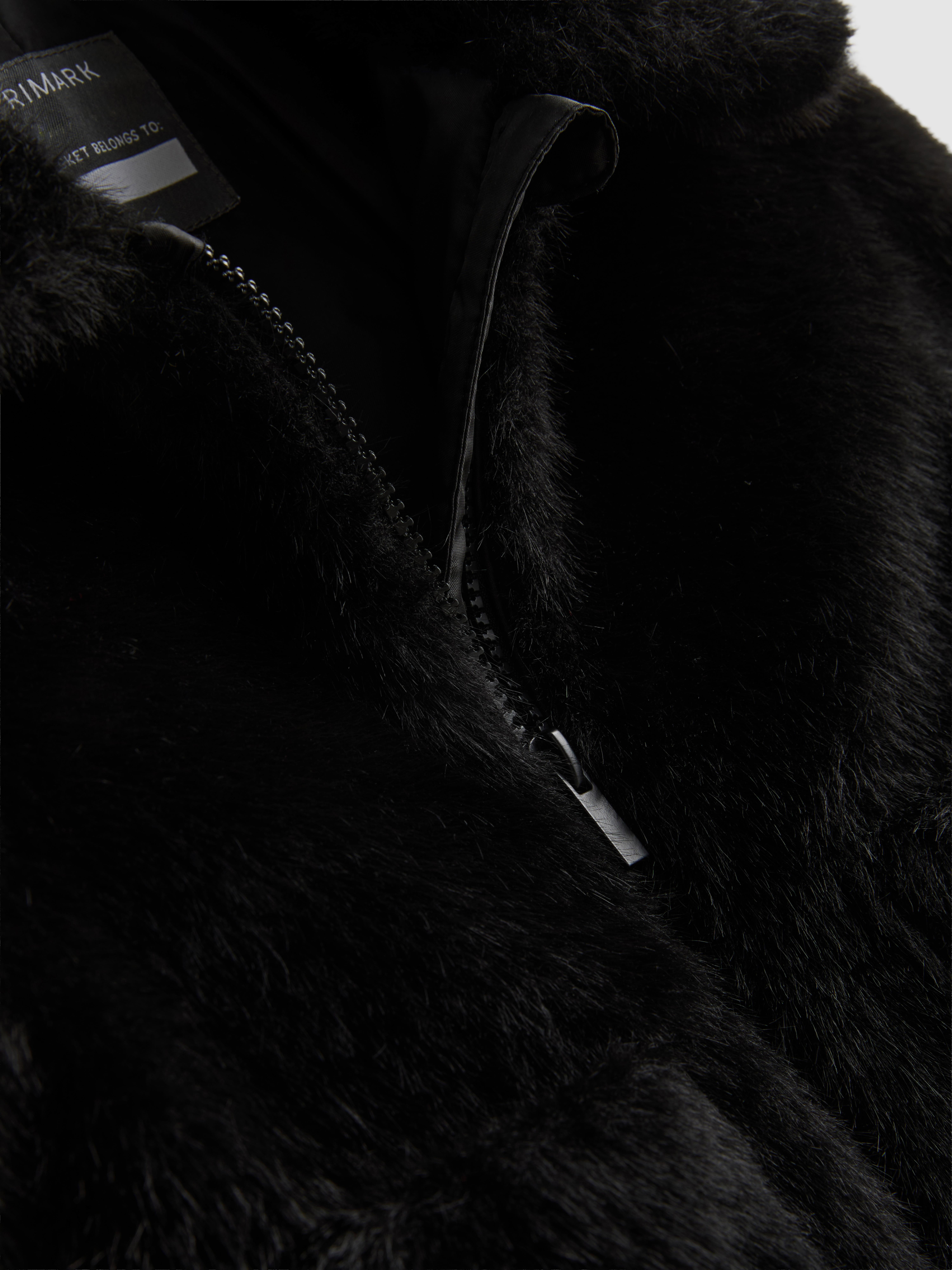 1-9yrs | Faux Fur Zip-Up Jacket