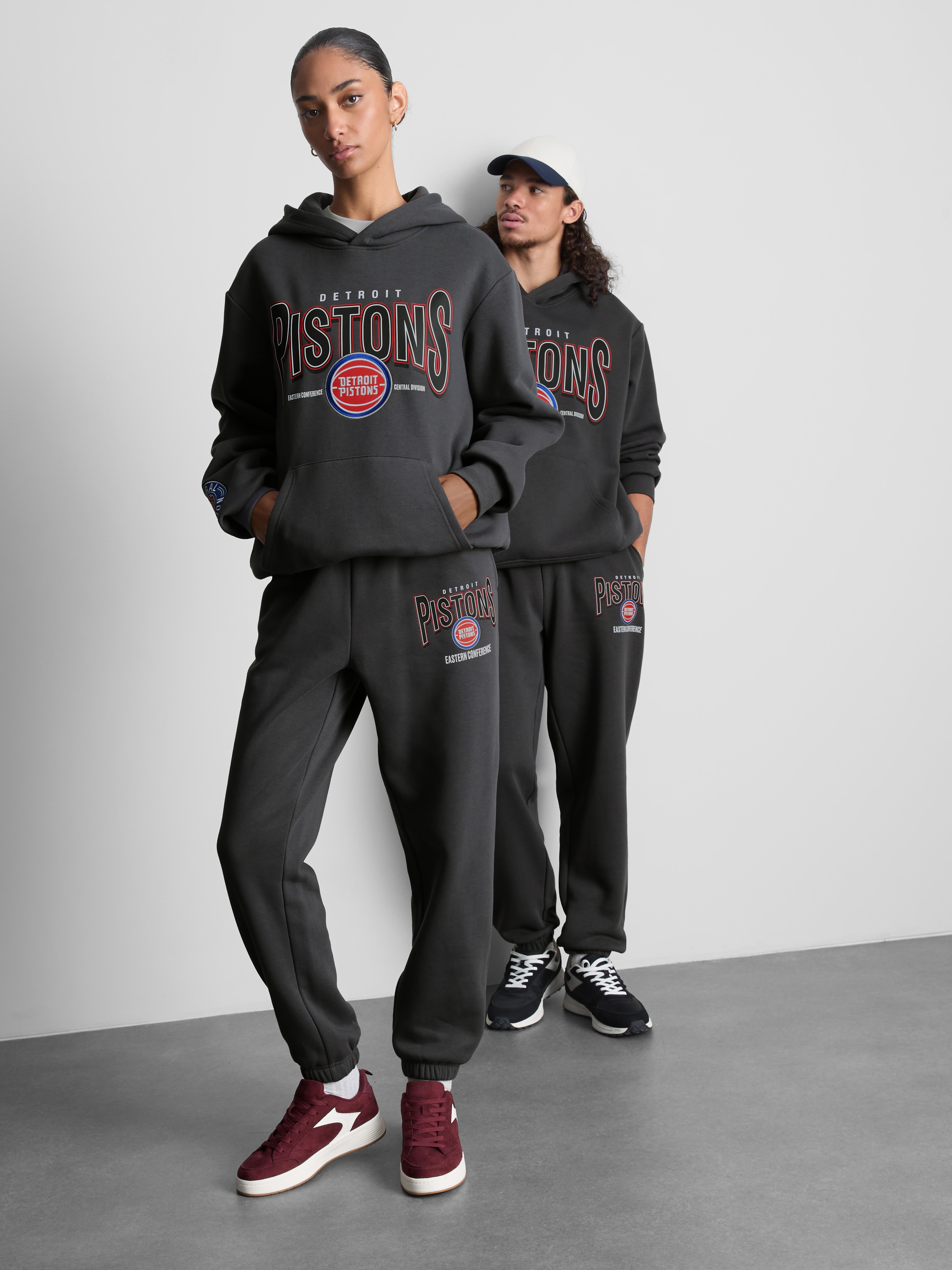 NBA Detroit Pistons Cotton-Rich Joggers