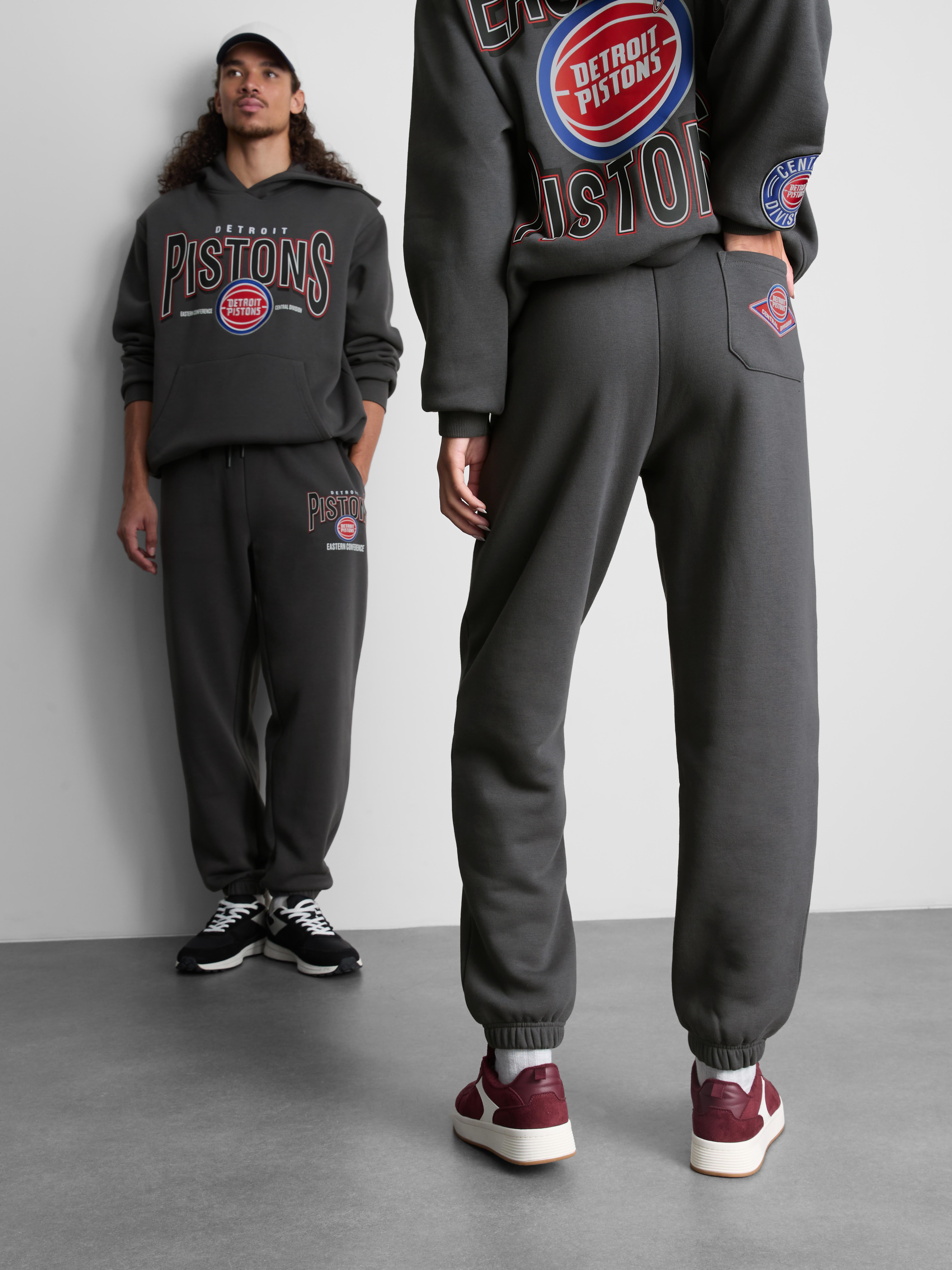 NBA Detroit Pistons Cotton-Rich Joggers