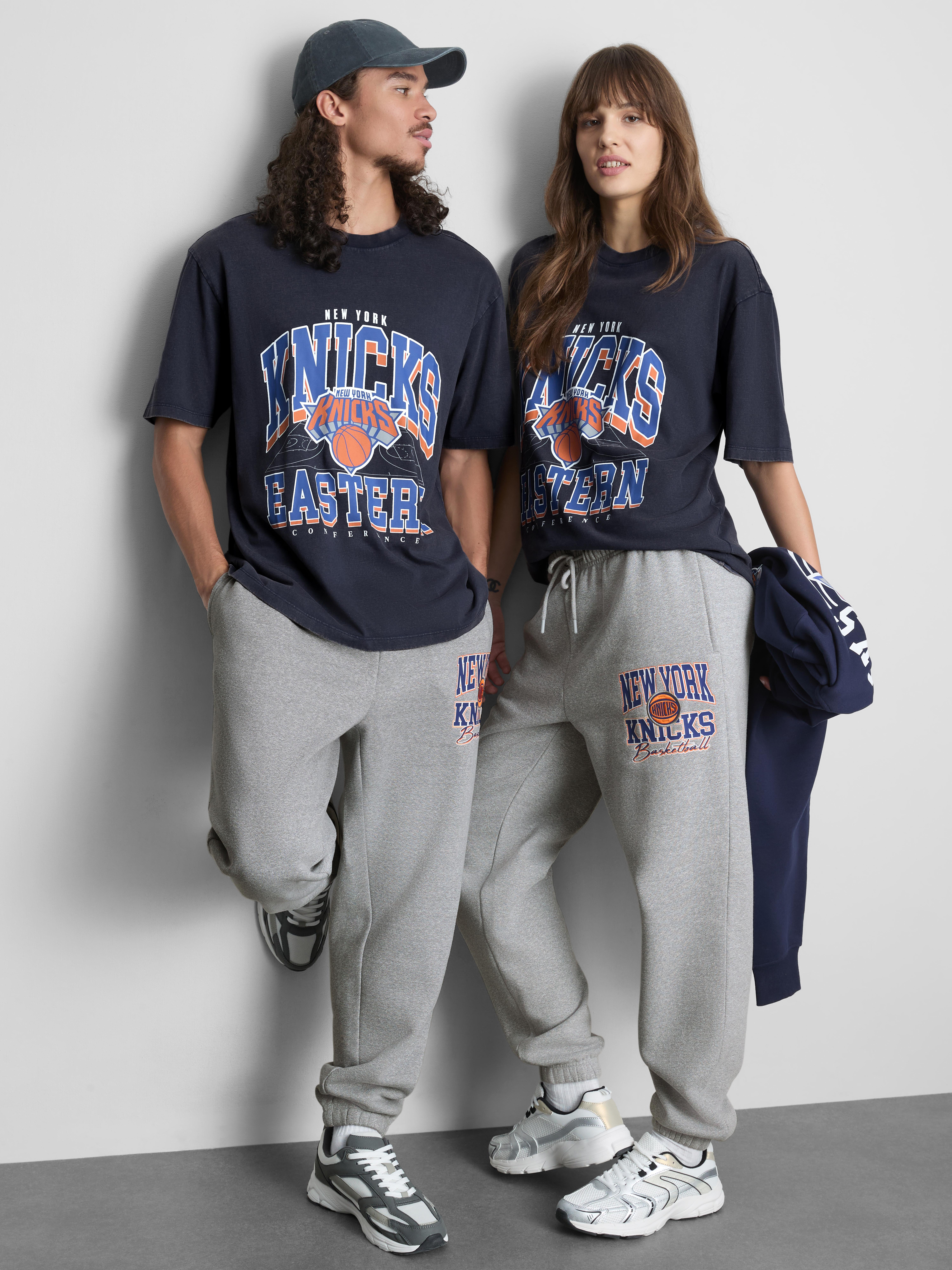 NBA New York Knicks Cotton-Rich Joggers