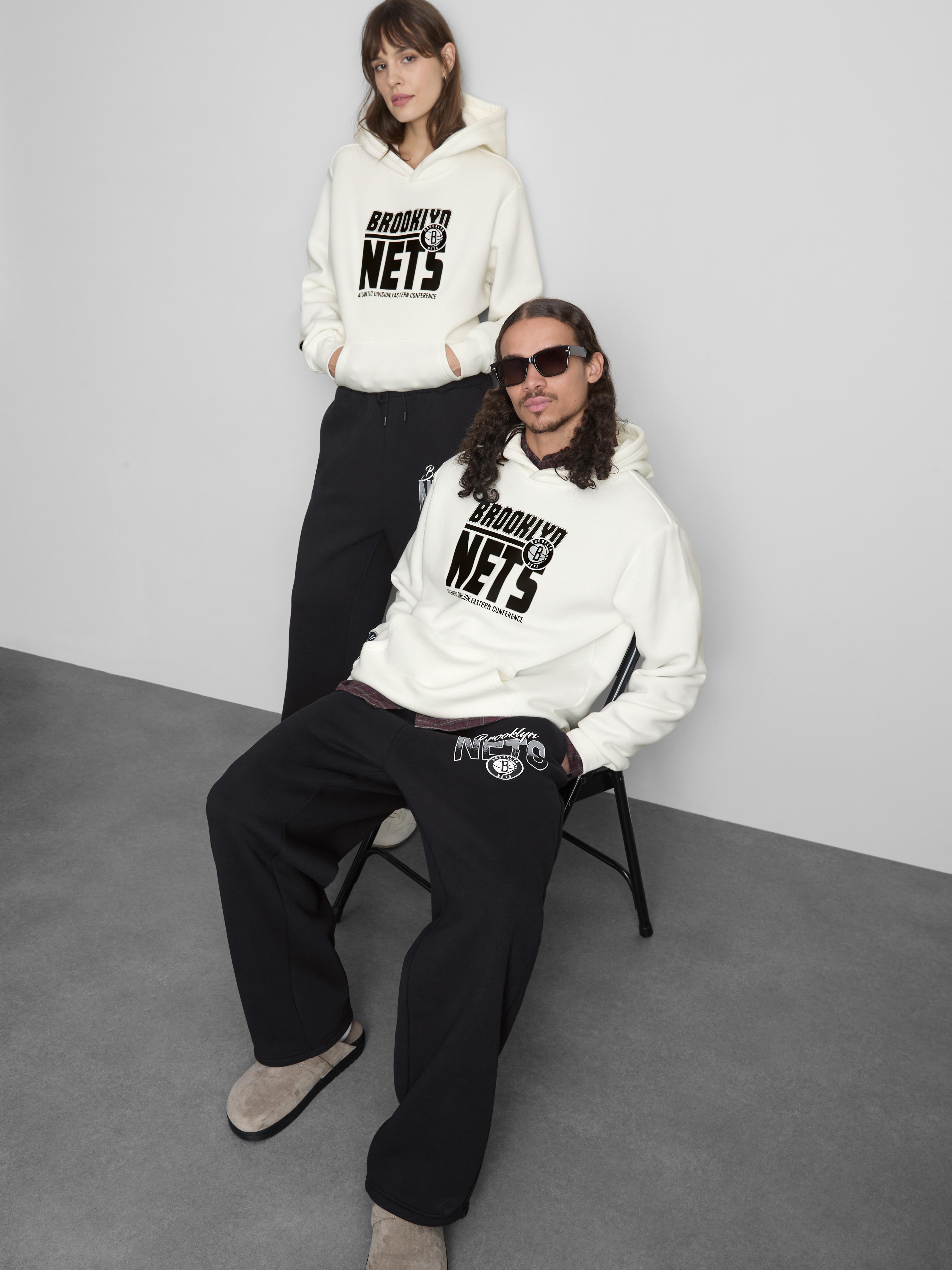 NBA Brooklyn Nets Cotton-Rich Joggers