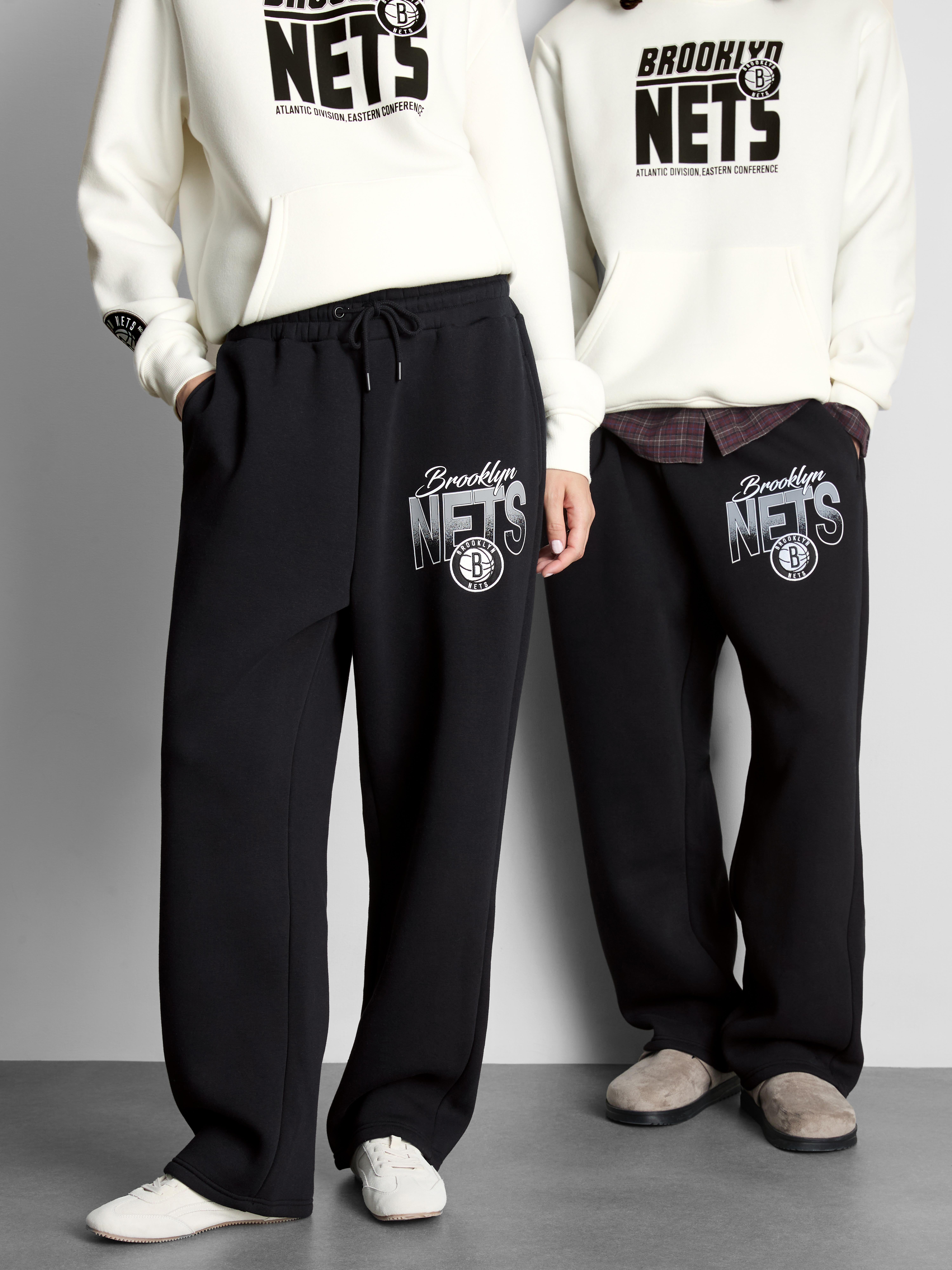 NBA Brooklyn Nets Cotton-Rich Joggers
