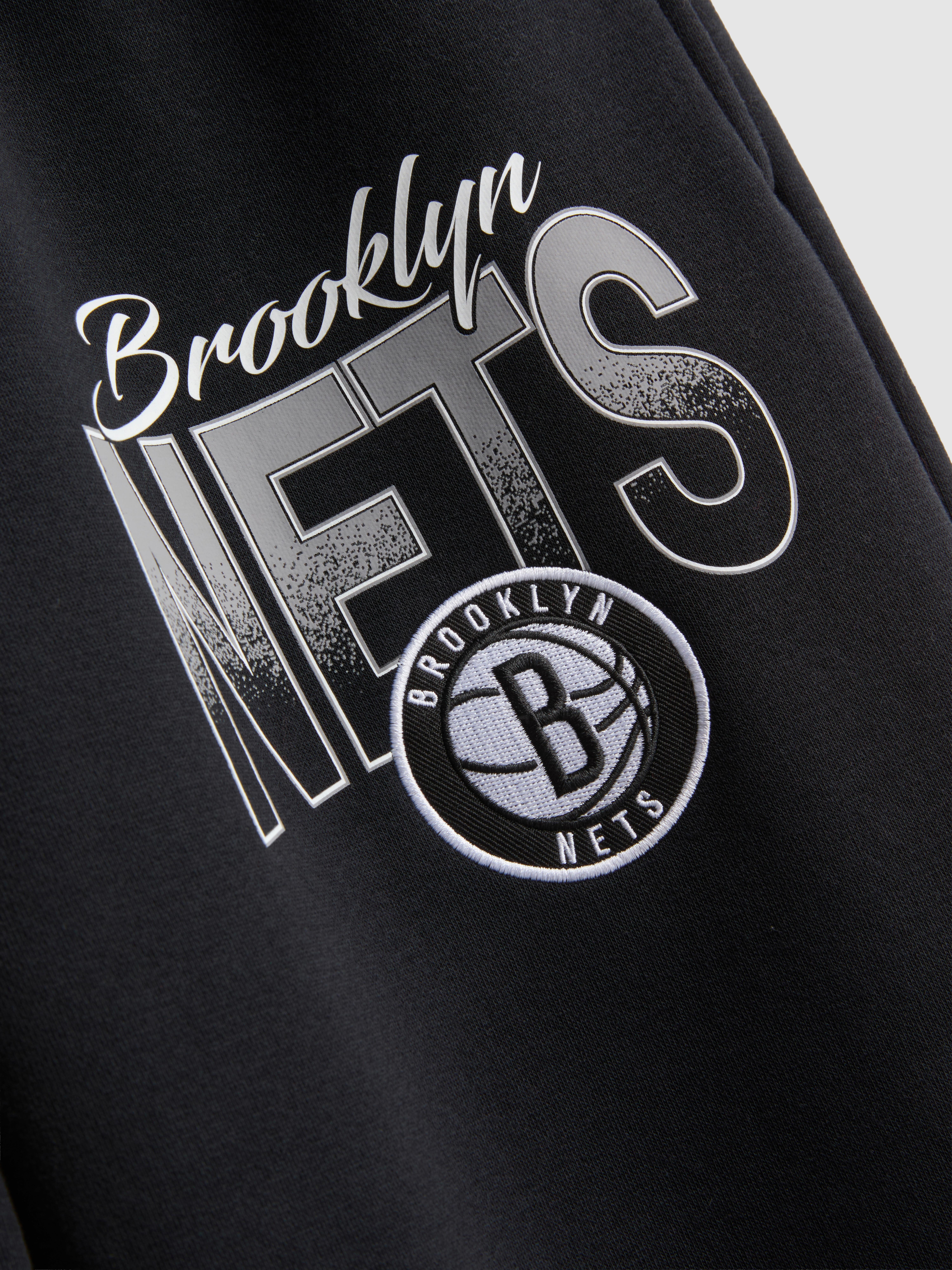 NBA Brooklyn Nets Cotton-Rich Joggers
