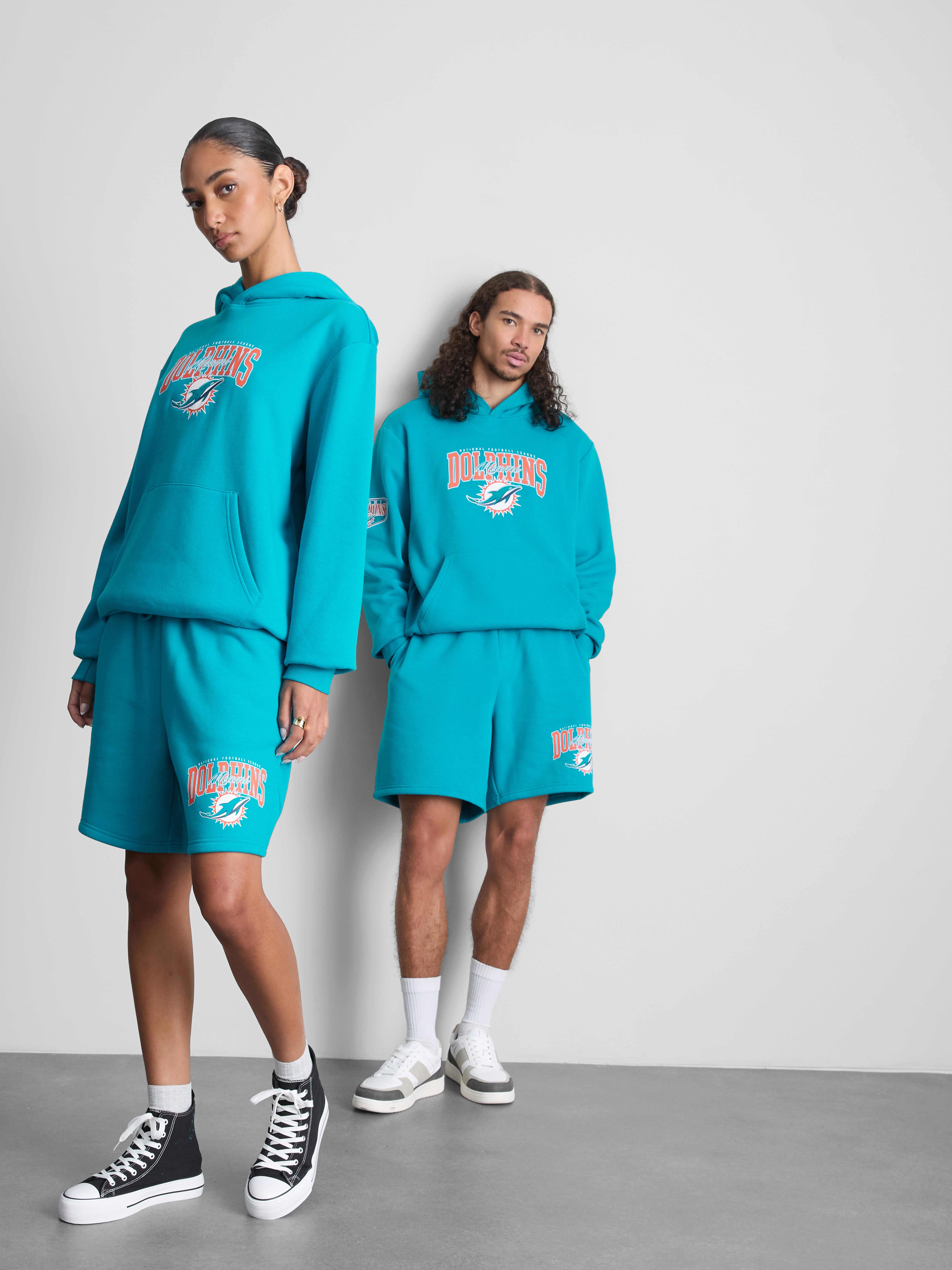 NFL Miami Dolphins Cotton-Rich Shorts