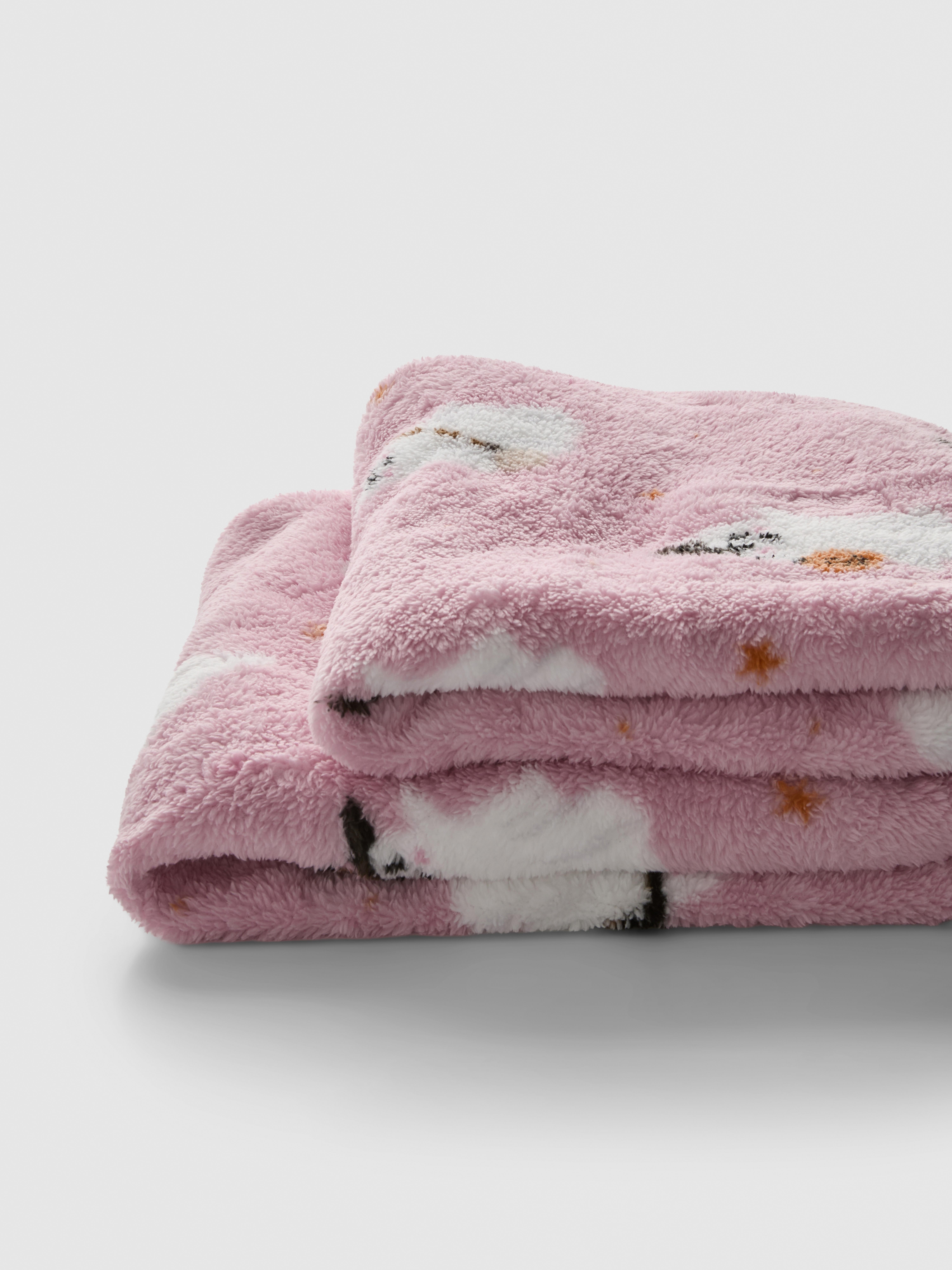 Halloween Ghost Fleece Throw