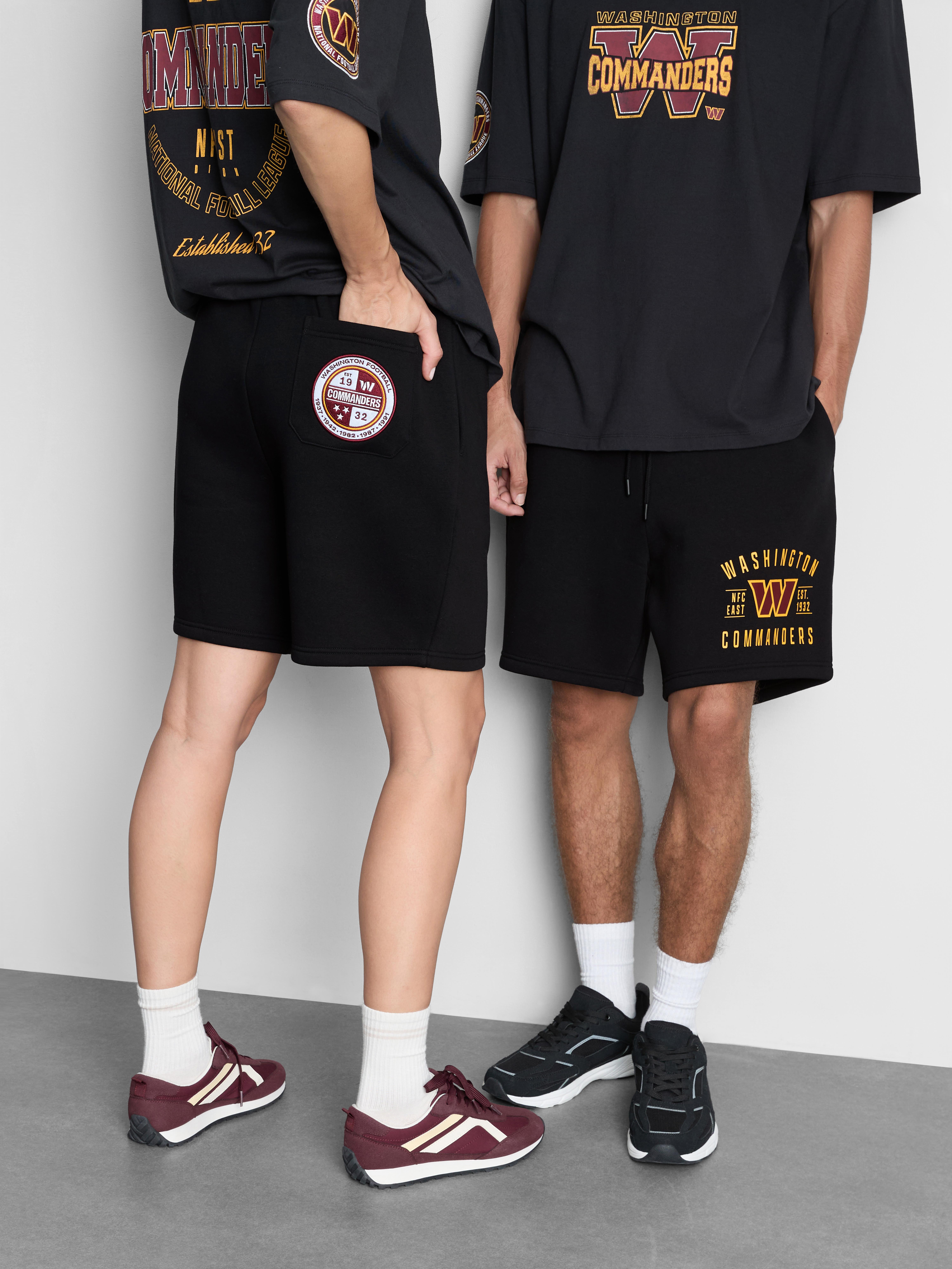 NFL Washington Commanders Cotton-Rich Shorts
