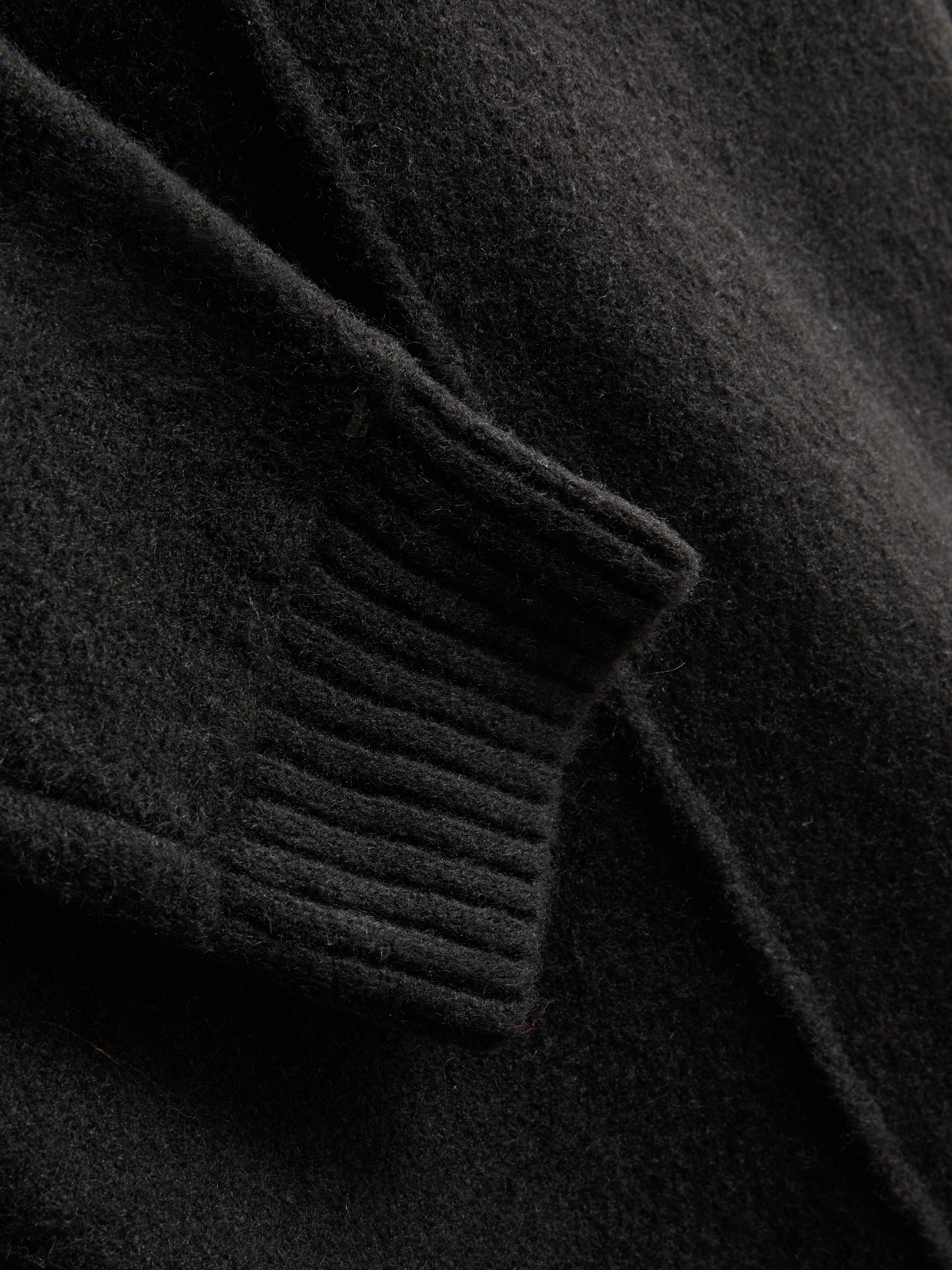 Knitted Seam-Detail Mini Dress