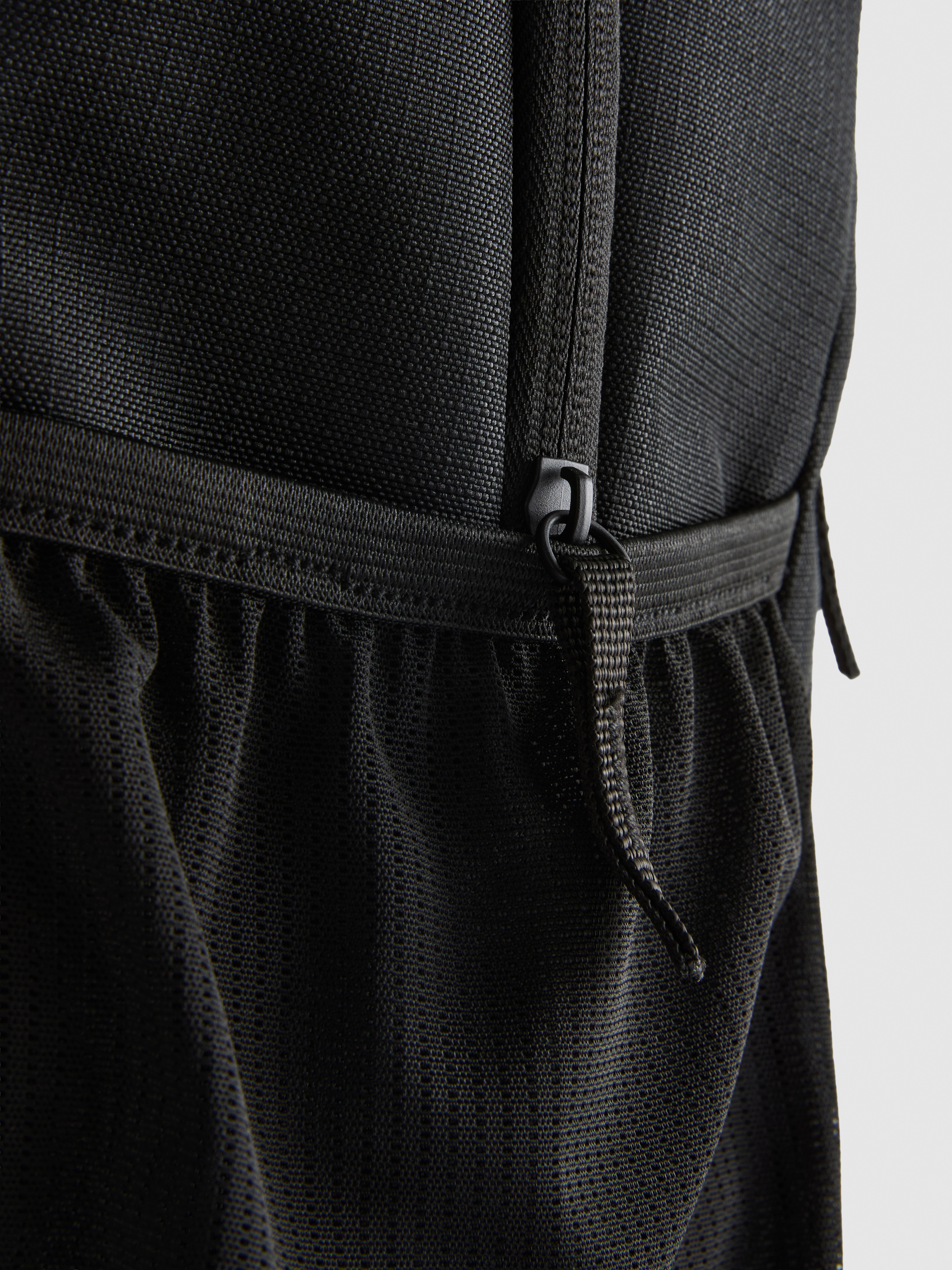 Men's Black Zip Pocket Backpack | Primark