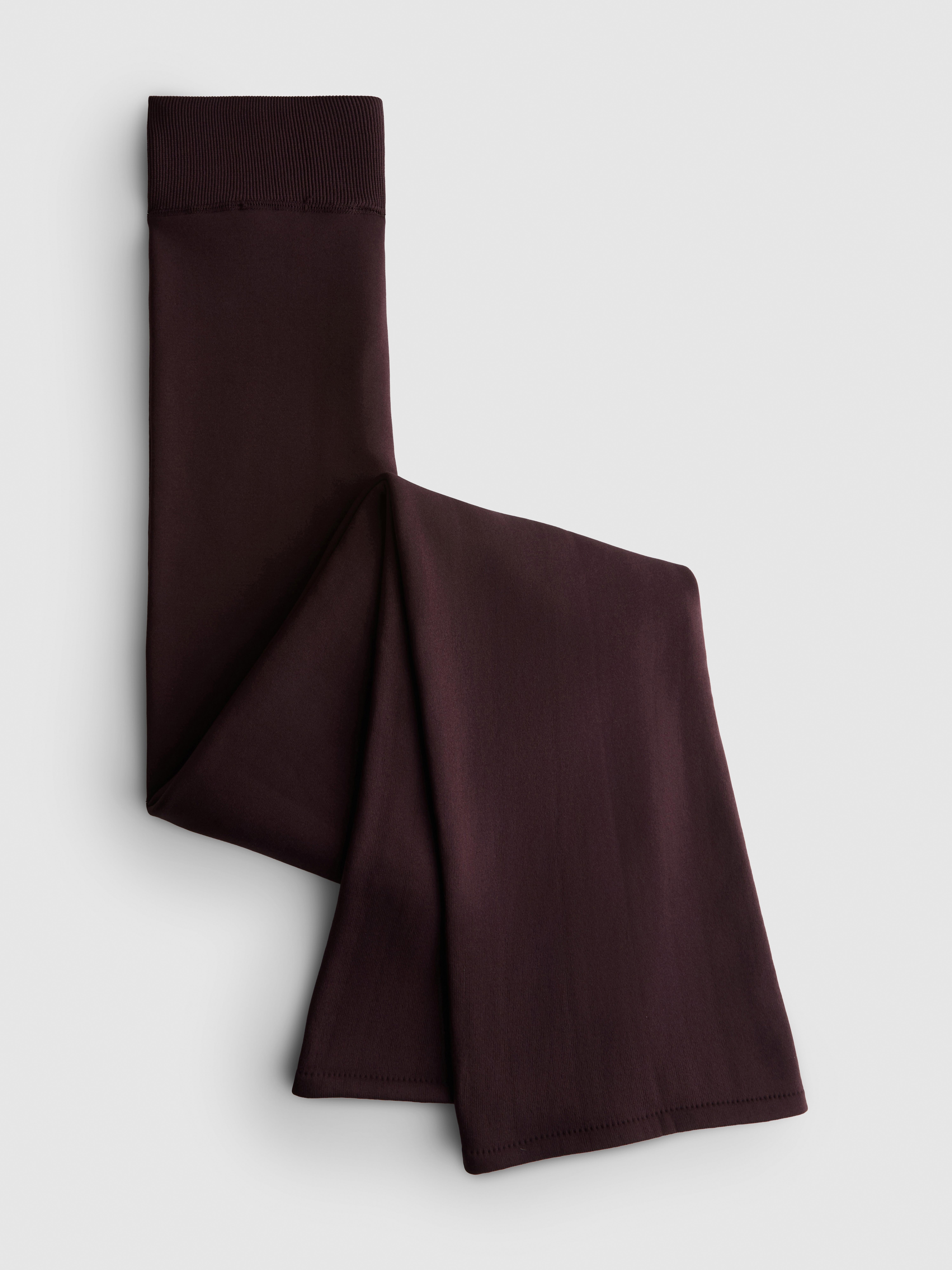 Legging évasé en velours duveteux
