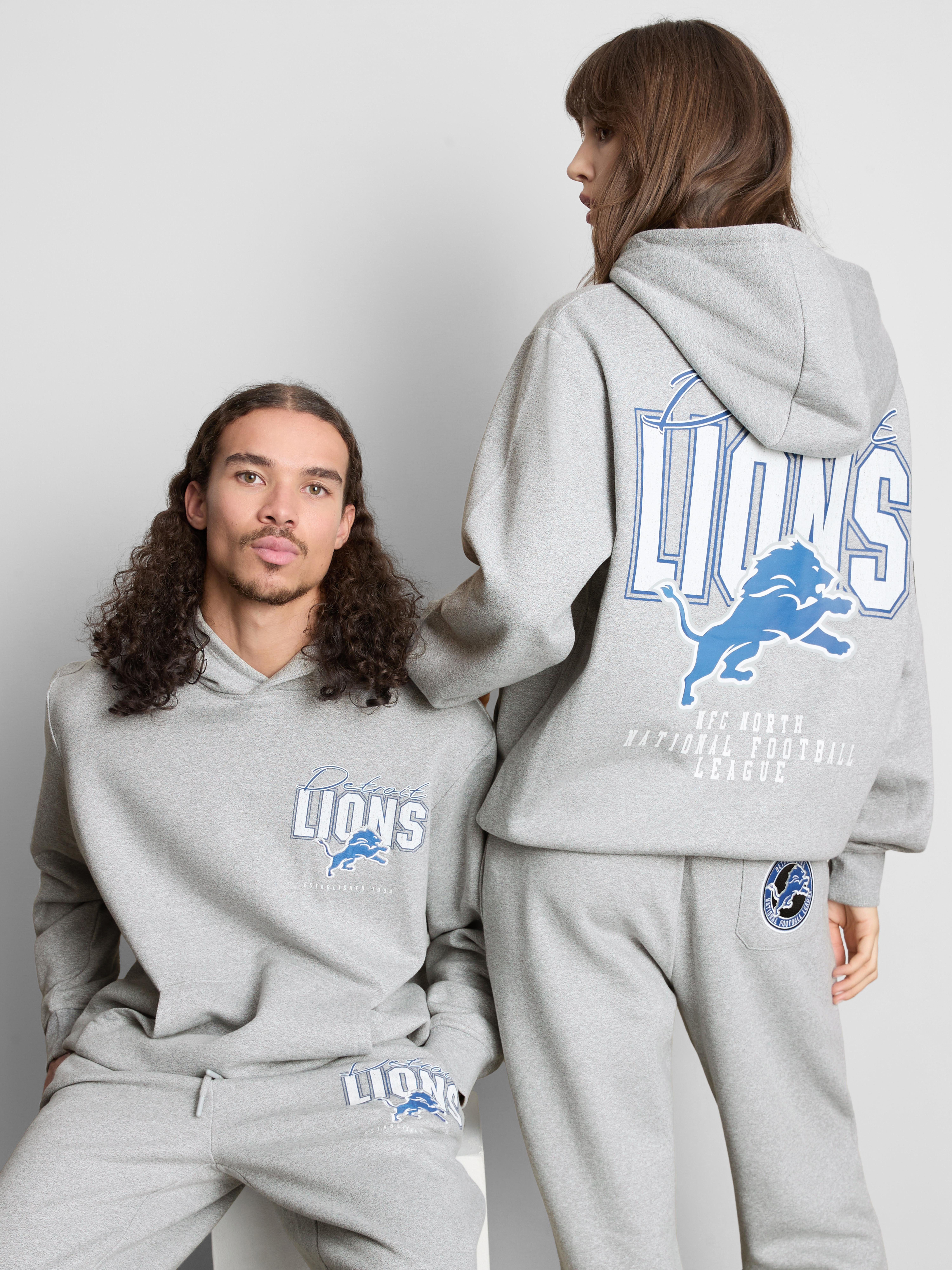 NFL Detroit Lions Cotton-Rich Hoodie