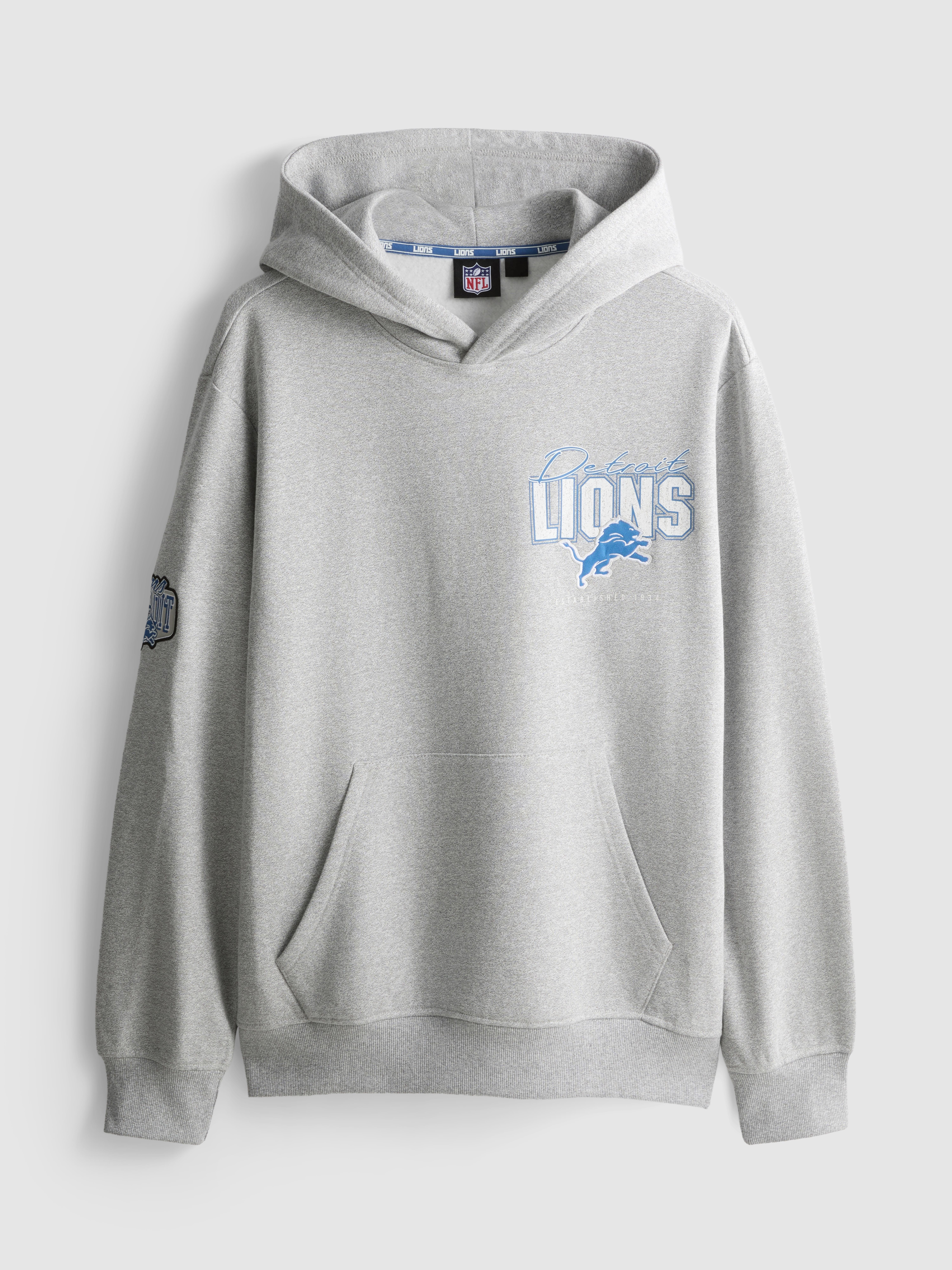 NFL Detroit Lions Cotton-Rich Hoodie