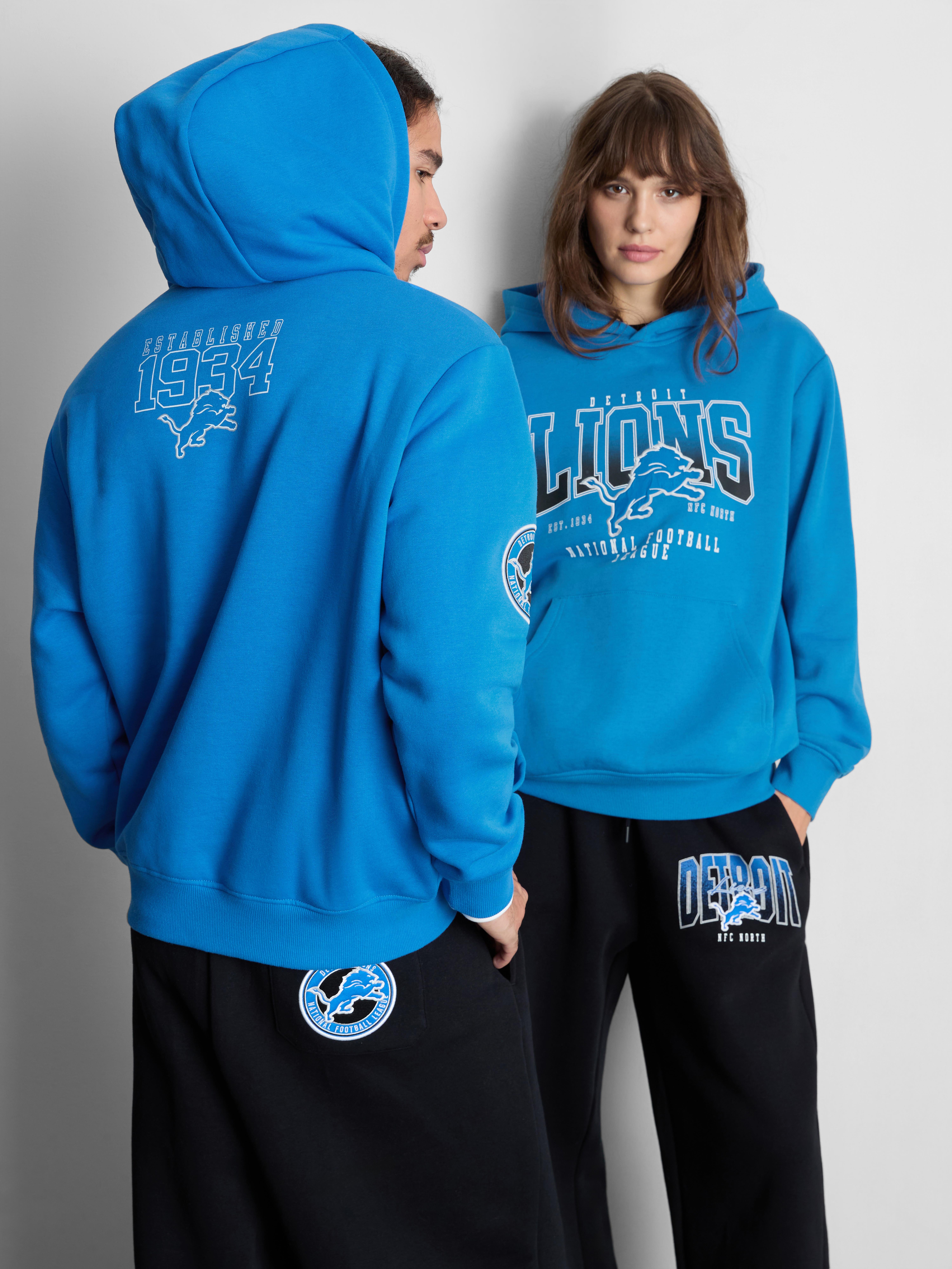 NFL Detroit Lions Cotton-Rich Hoodie