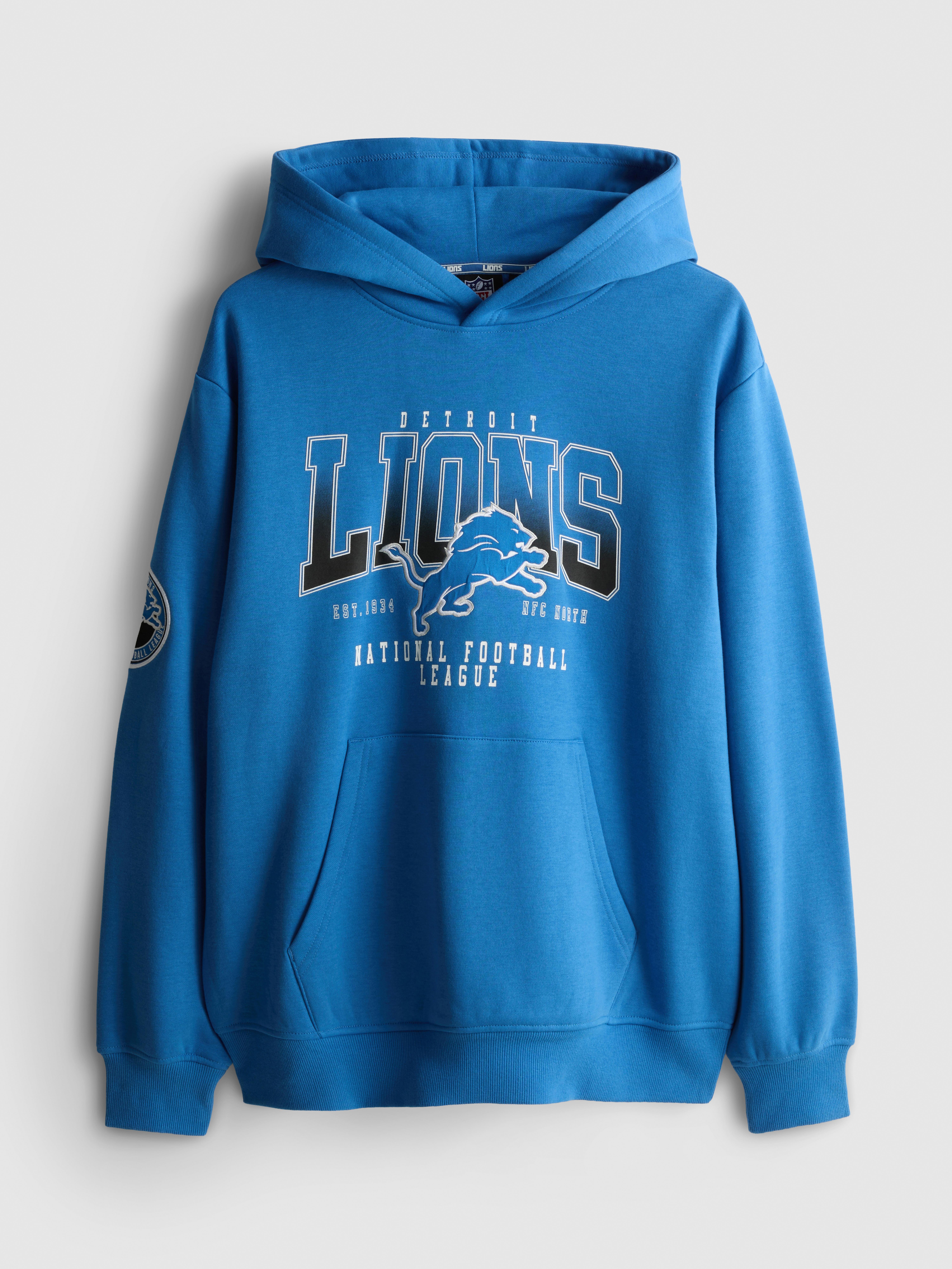 NFL Detroit Lions Cotton-Rich Hoodie