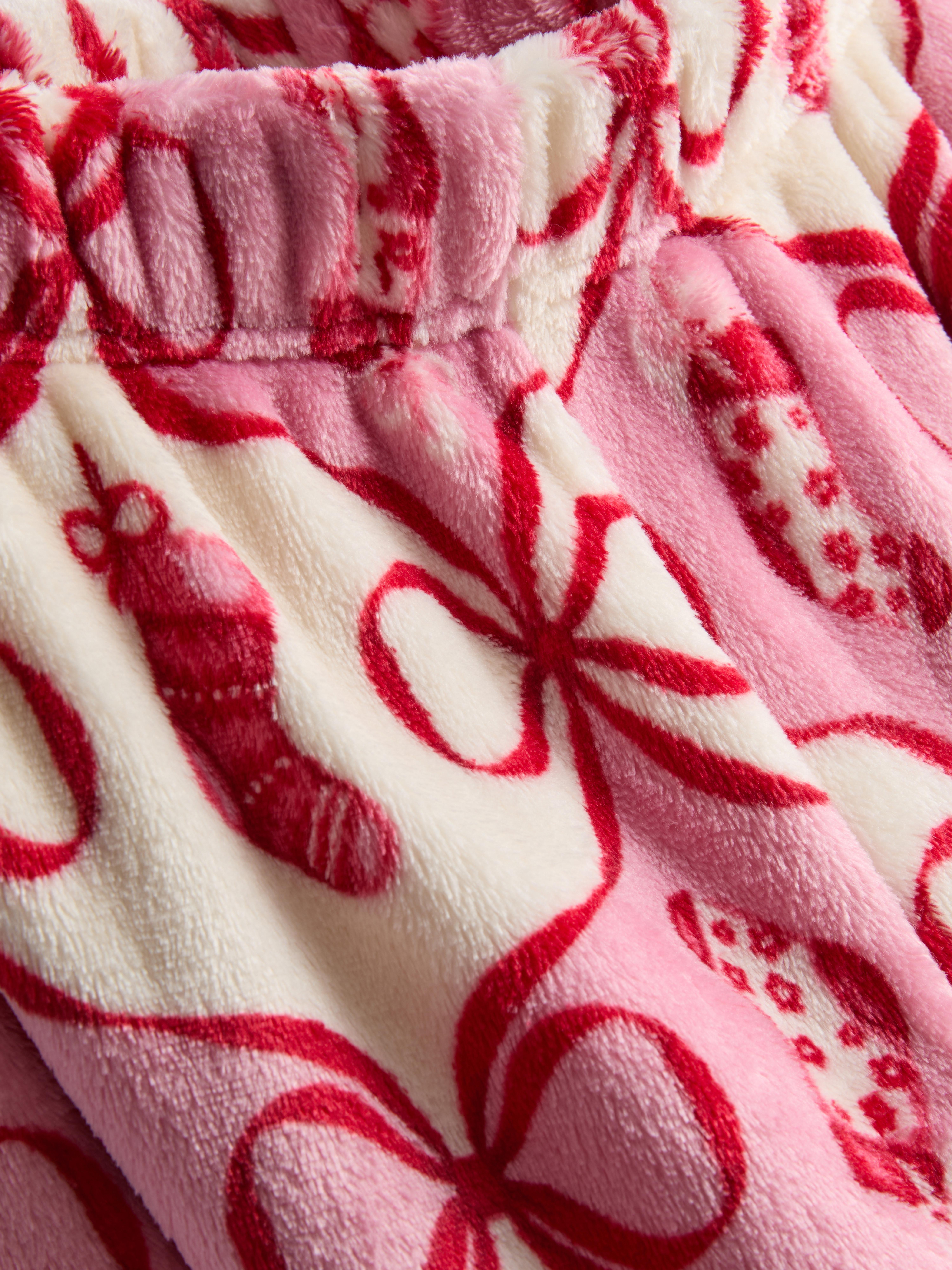 Christmas Plush Long-Sleeve Pajamas