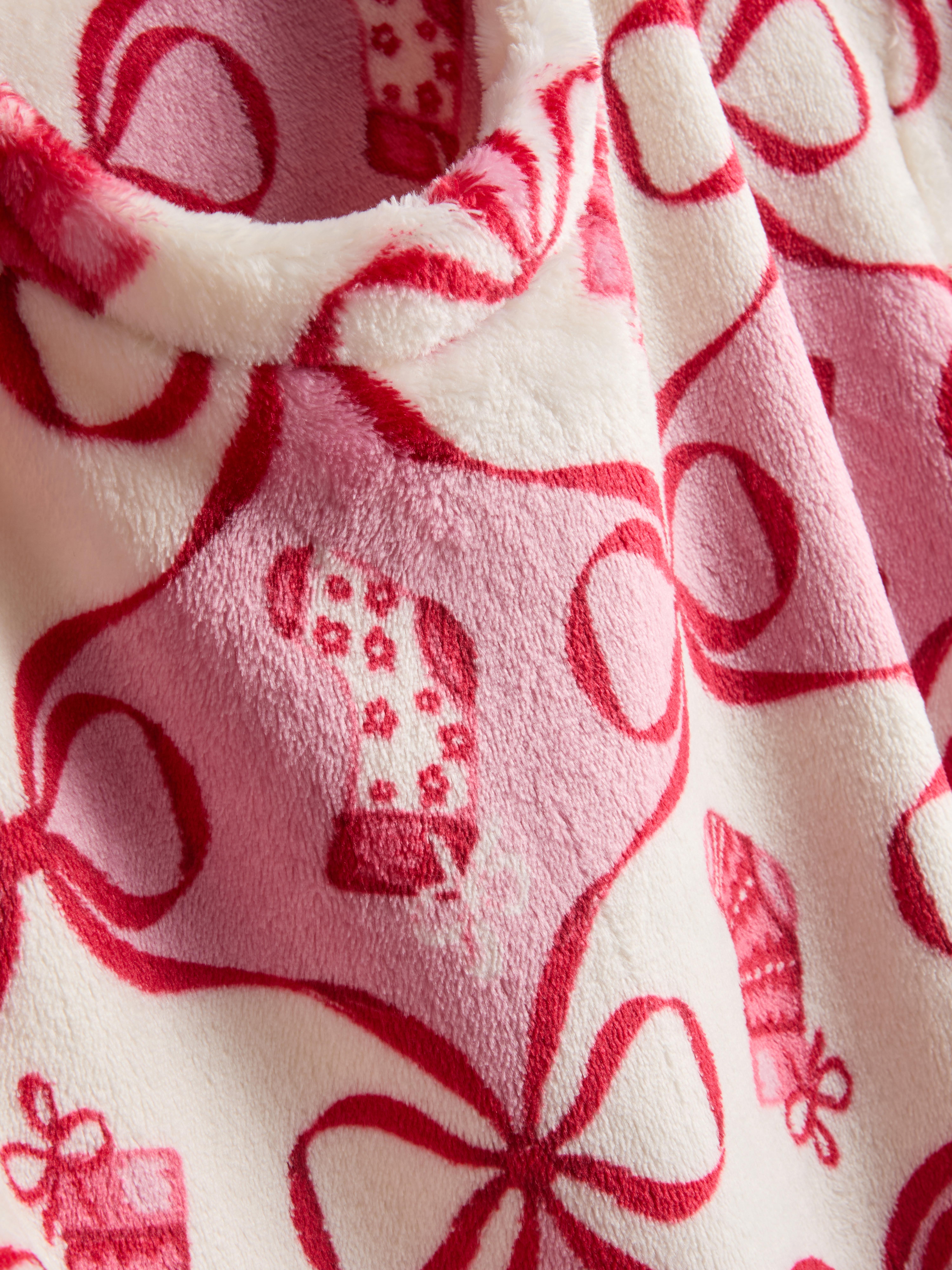 Christmas Plush Long-Sleeve Pajamas