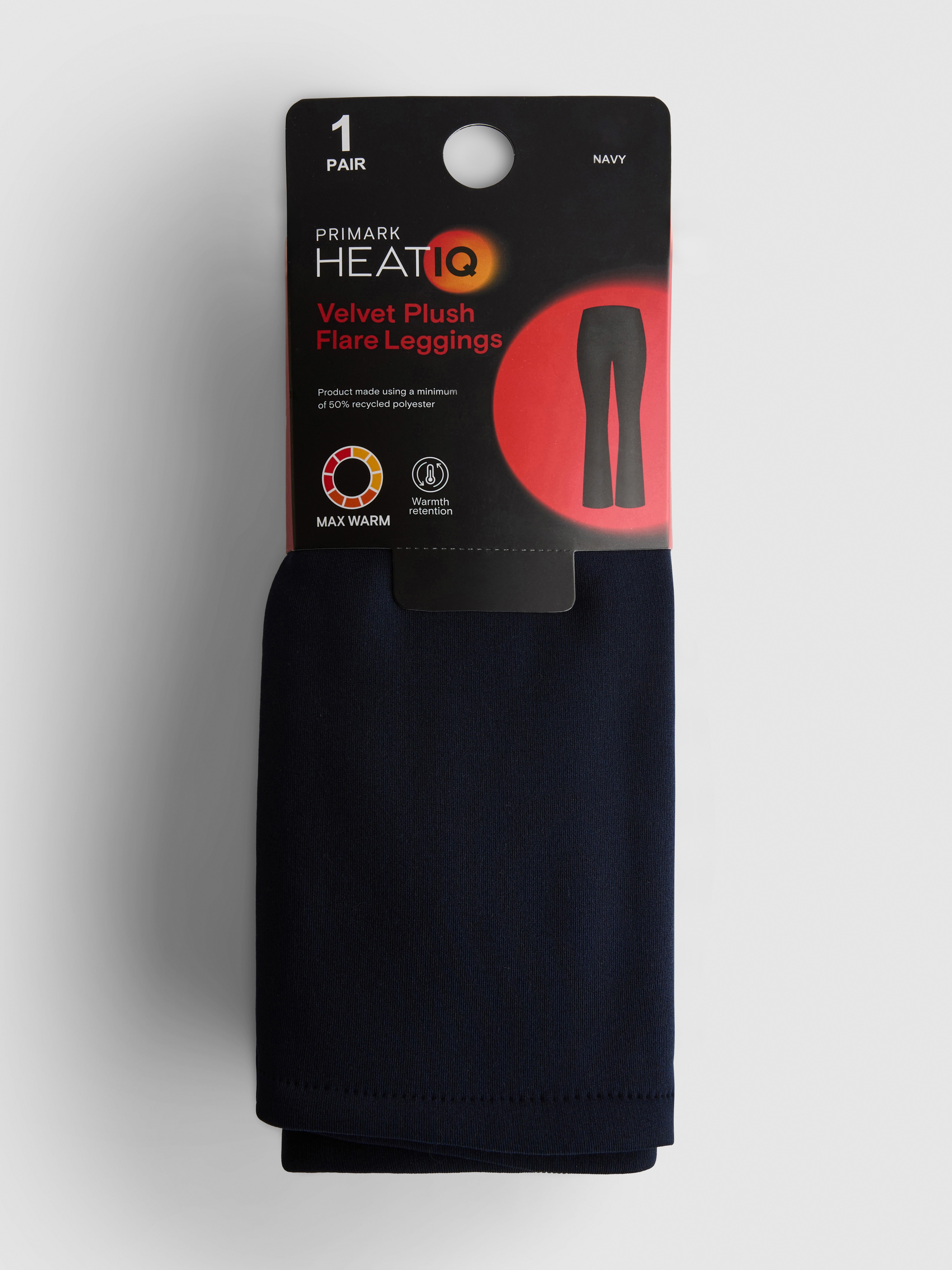 Leggings acampanados suaves de terciopelo Heat IQ