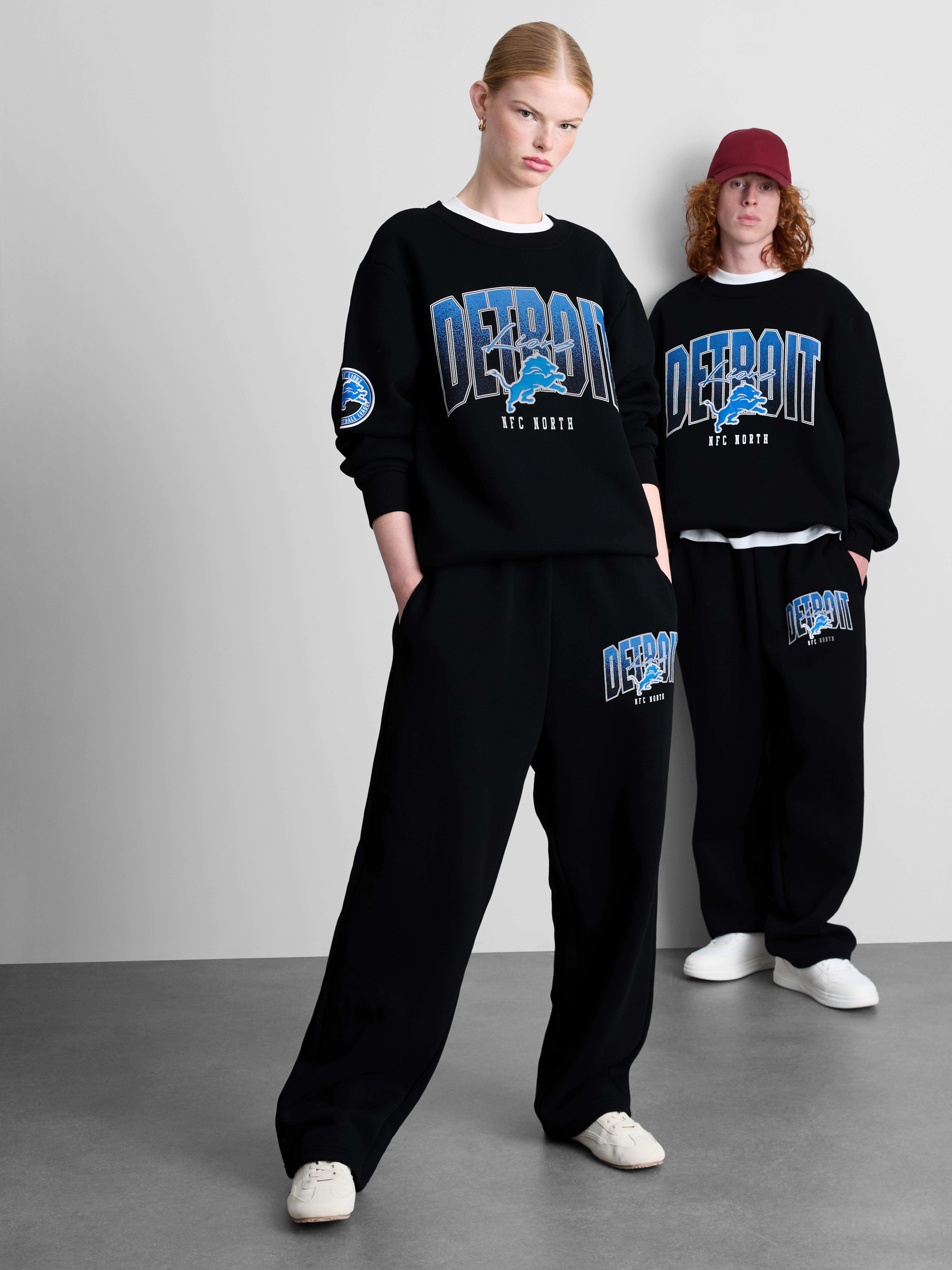 NFL Detroit Lions Cotton-Rich Sweatshirt