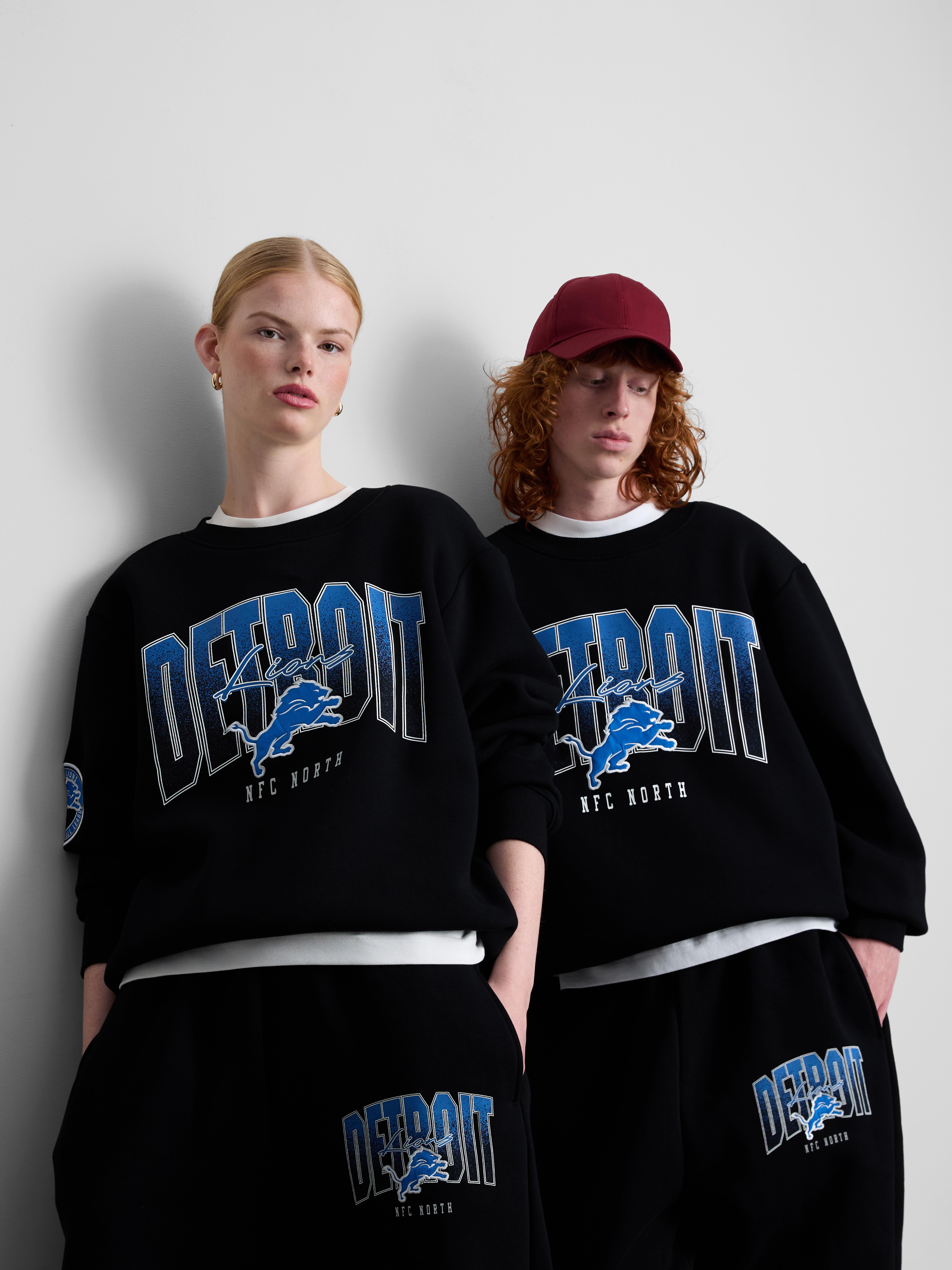 NFL Detroit Lions Cotton-Rich Sweatshirt