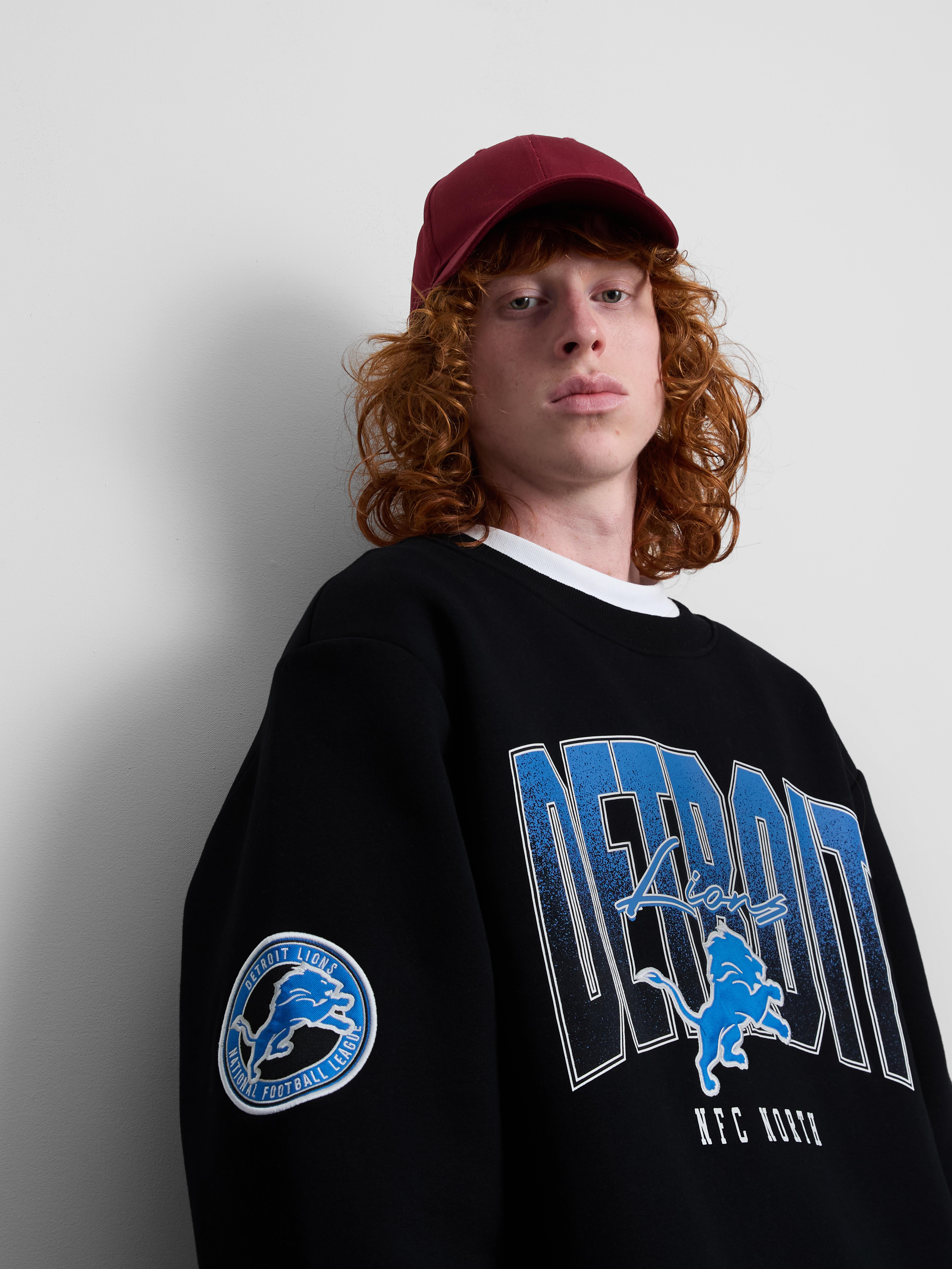 NFL Detroit Lions Cotton-Rich Sweatshirt