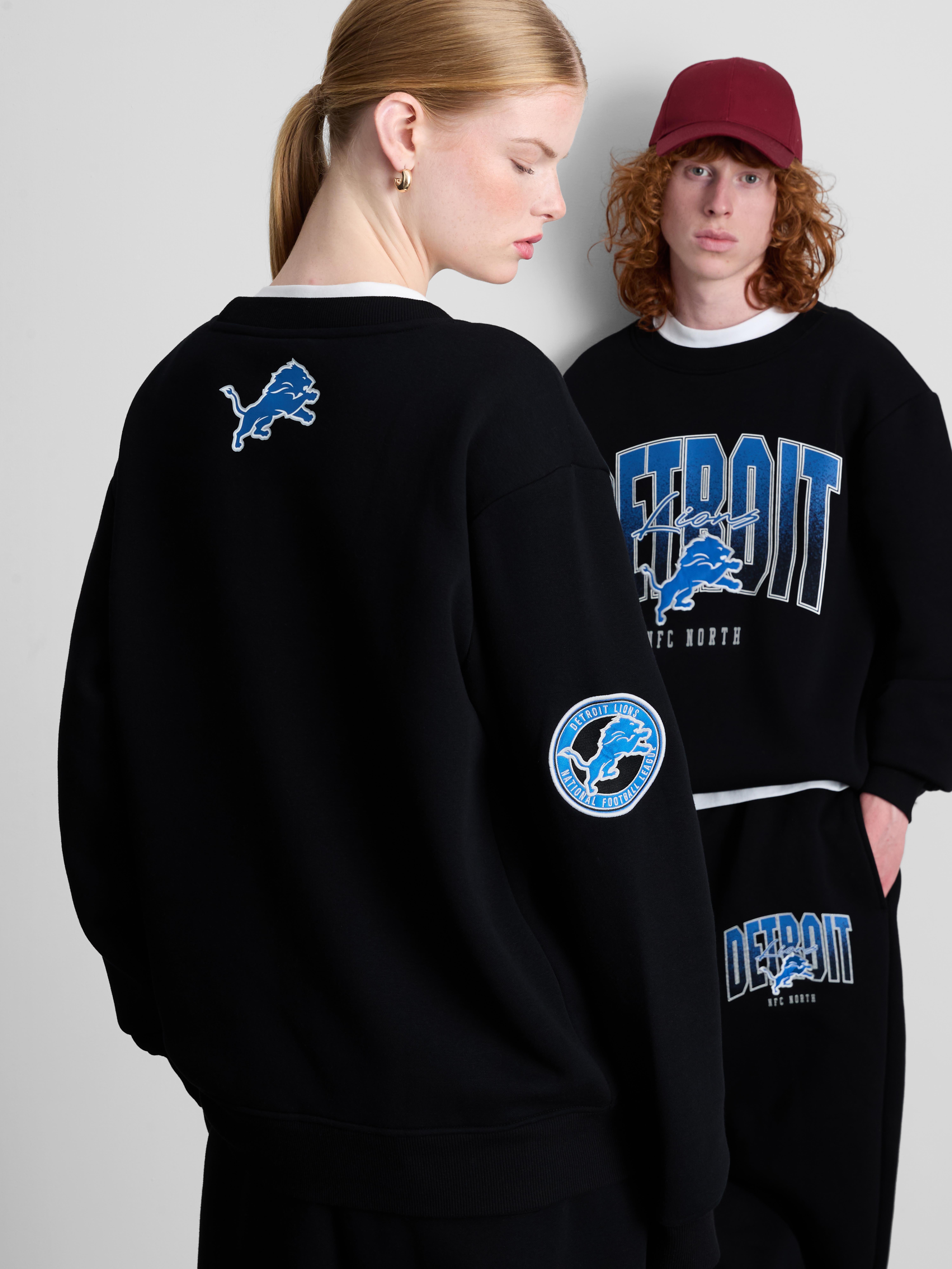 NFL Detroit Lions Cotton-Rich Sweatshirt