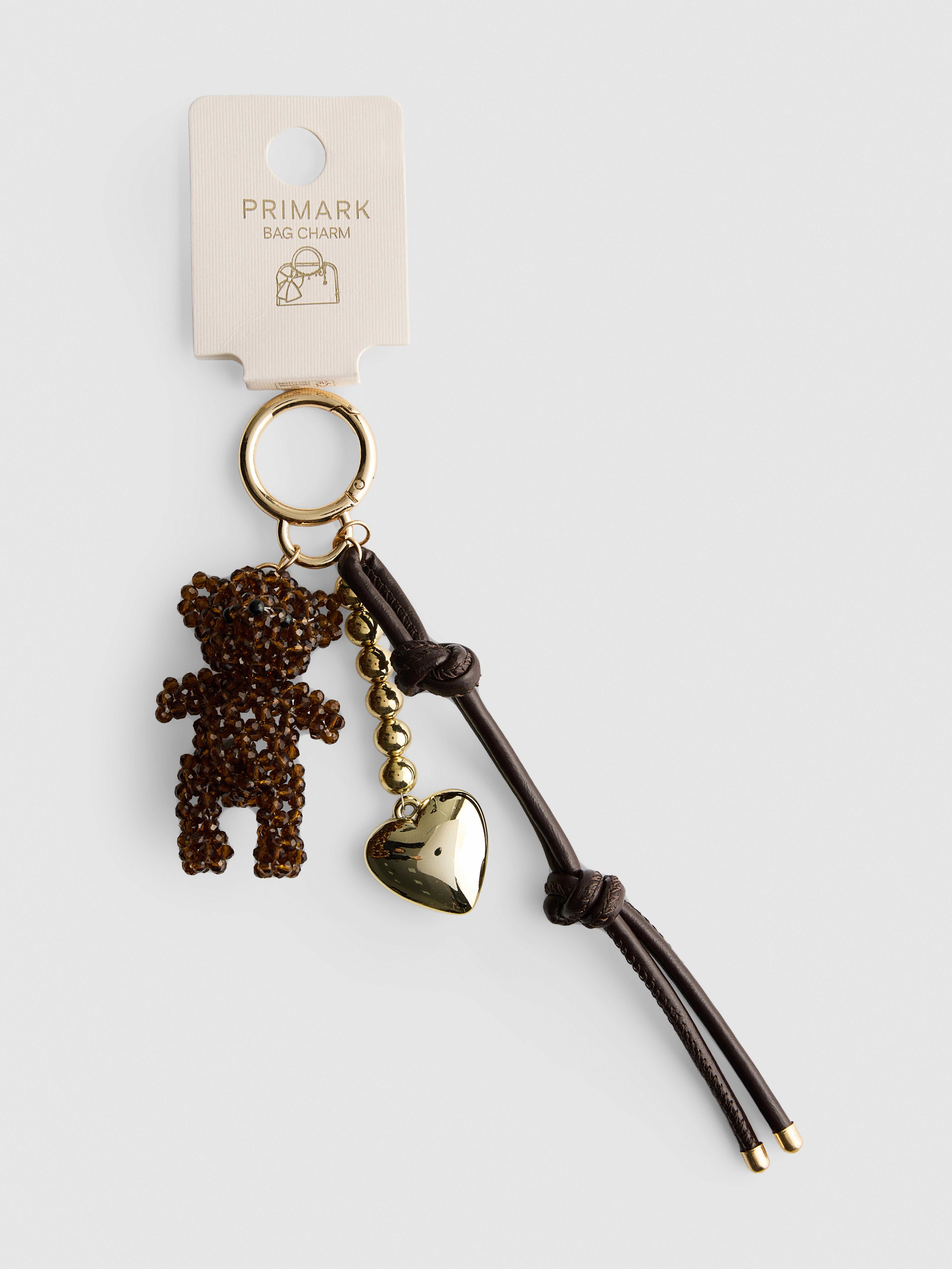 Teddy Bear Bag Charm