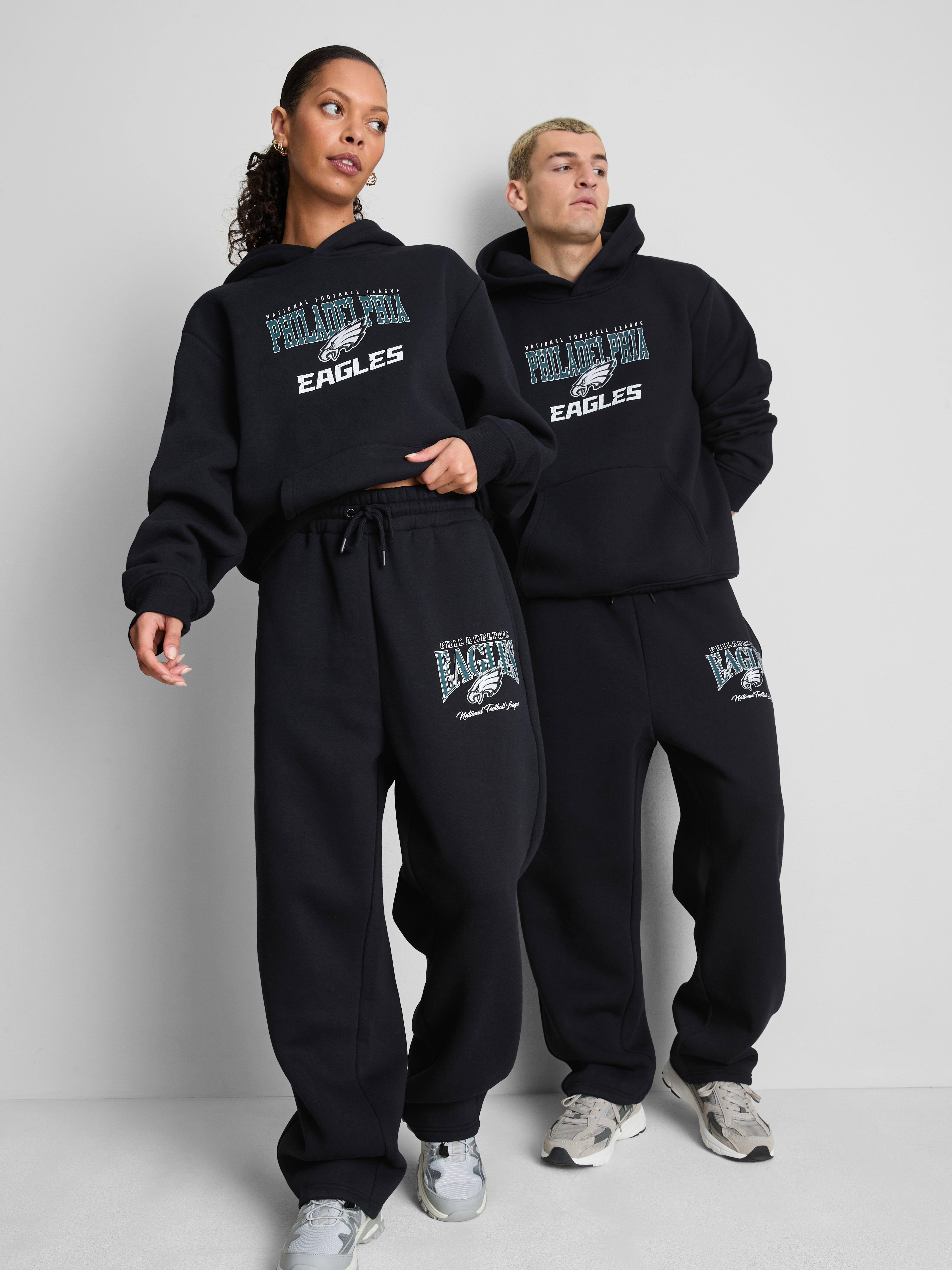 【新品未使用タグ付き】NFL PHILADELPHIA EAGLES パーカー Men's Black NFL Philadelphia Eagles Graphic Joggers | Primark