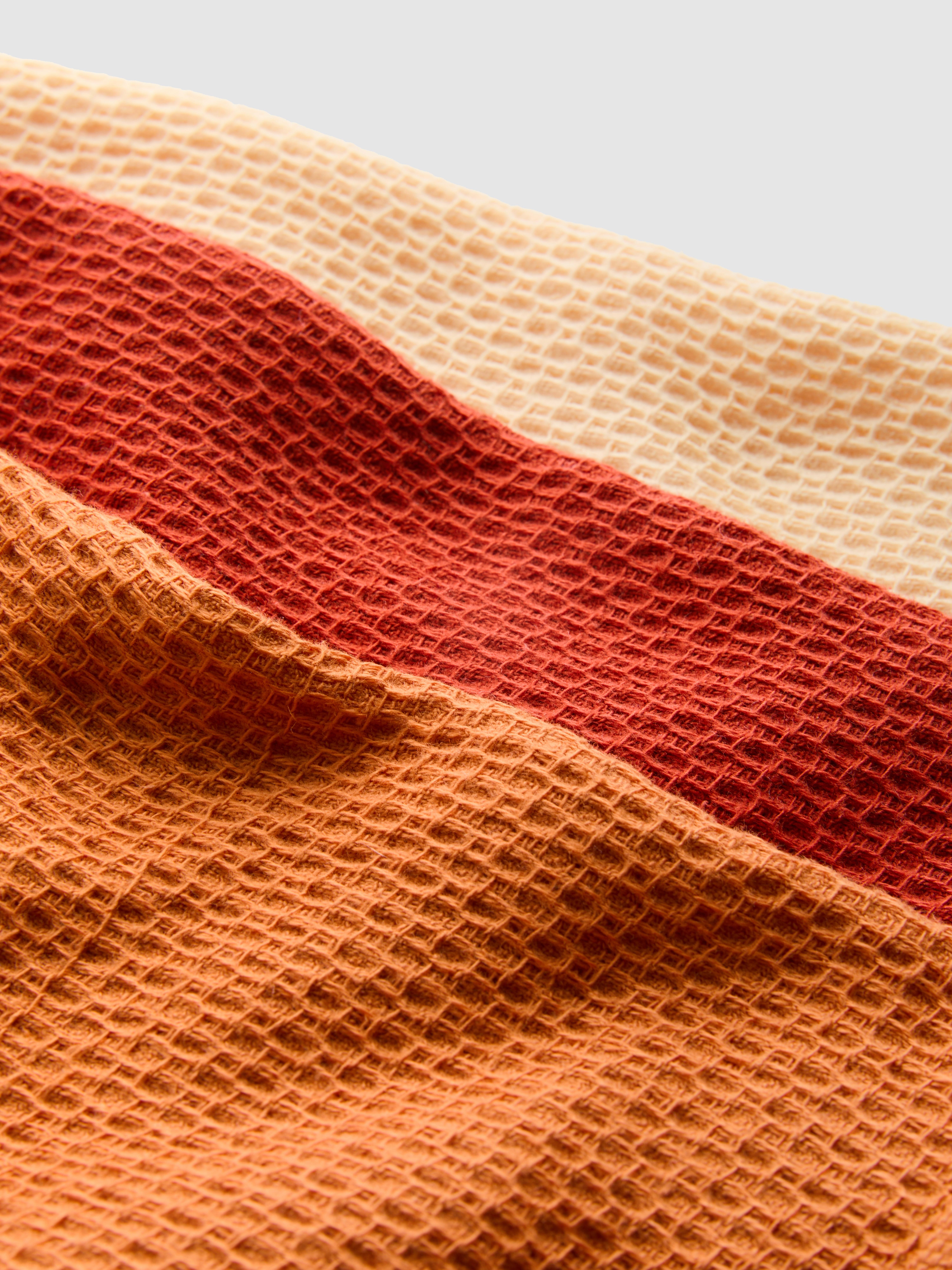 3pk Waffle Tea Towels