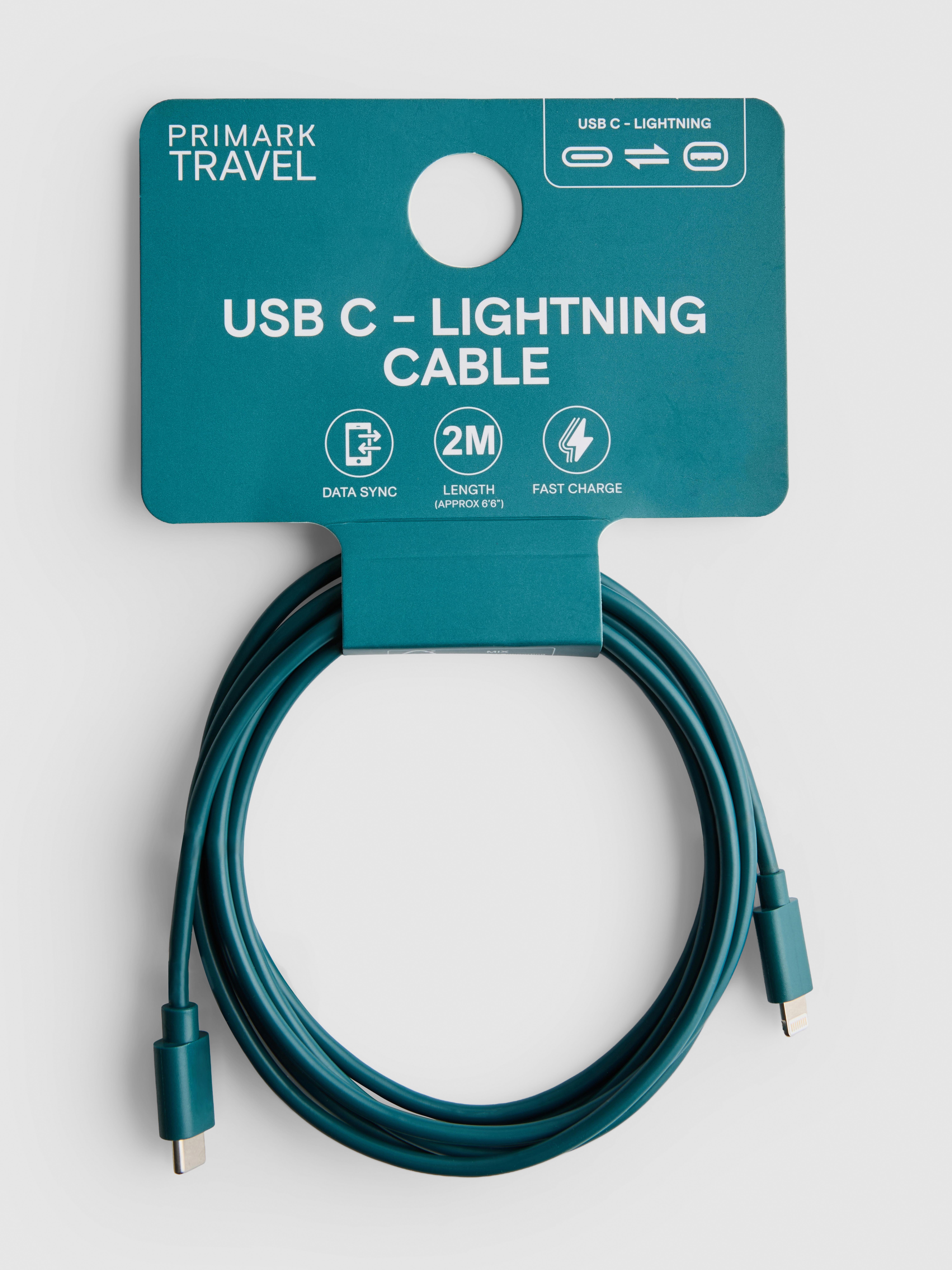 Cavo da USB-C a Lightning da 2 m