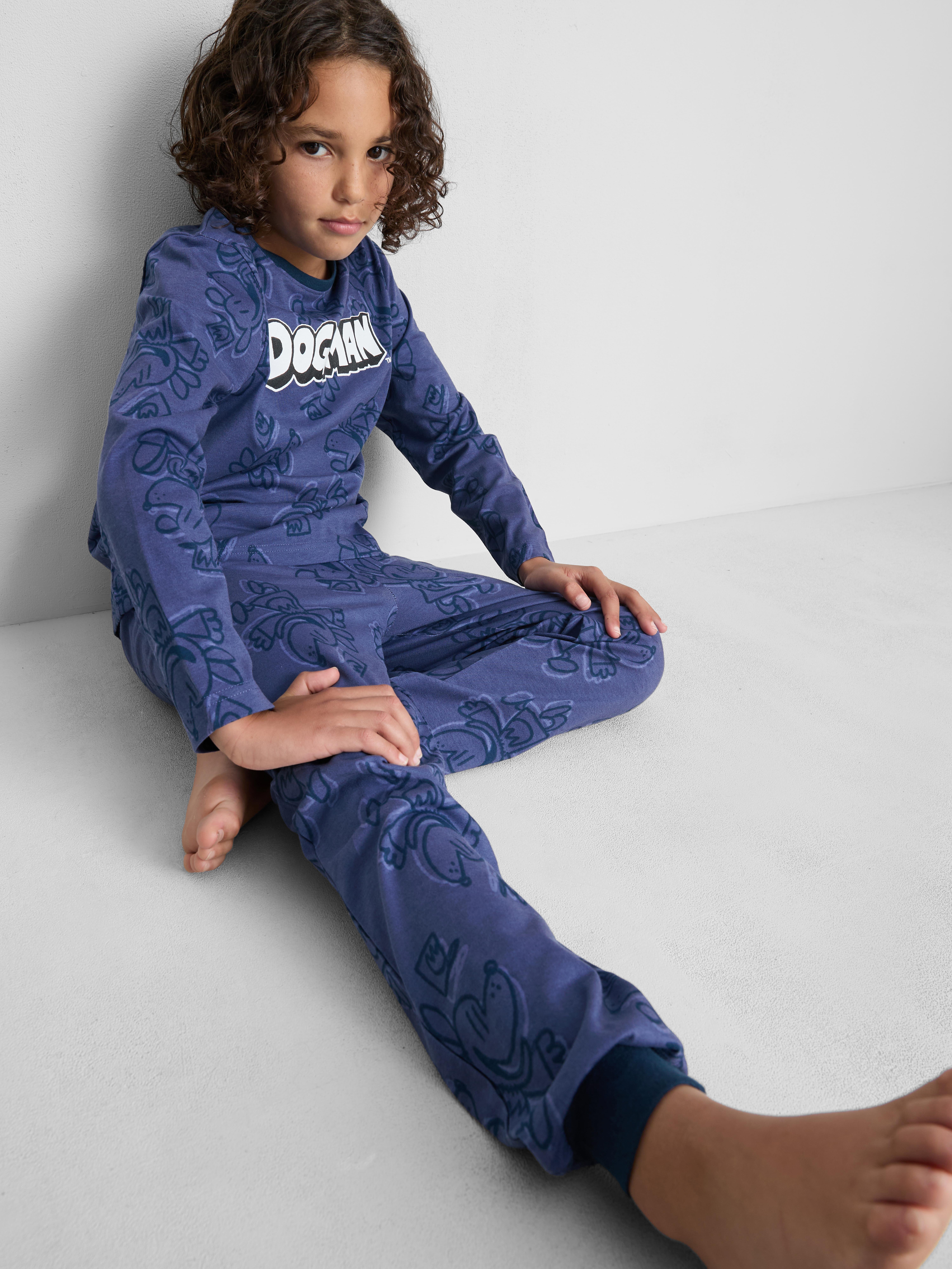 5-13yrs | 2pk Dog Man Long Pyjama Sets