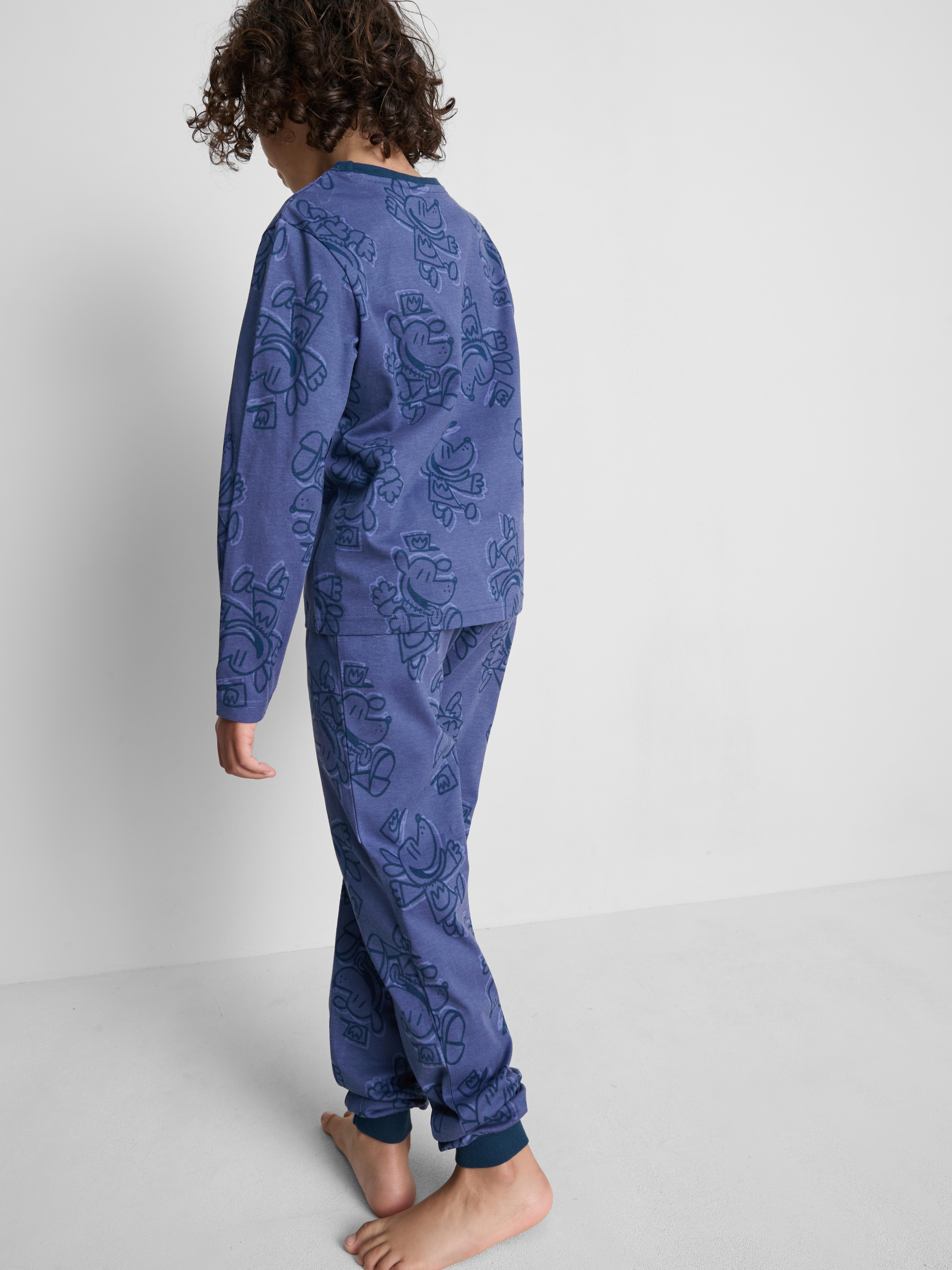 5-13yrs | 2pk Dog Man Long Pyjama Sets