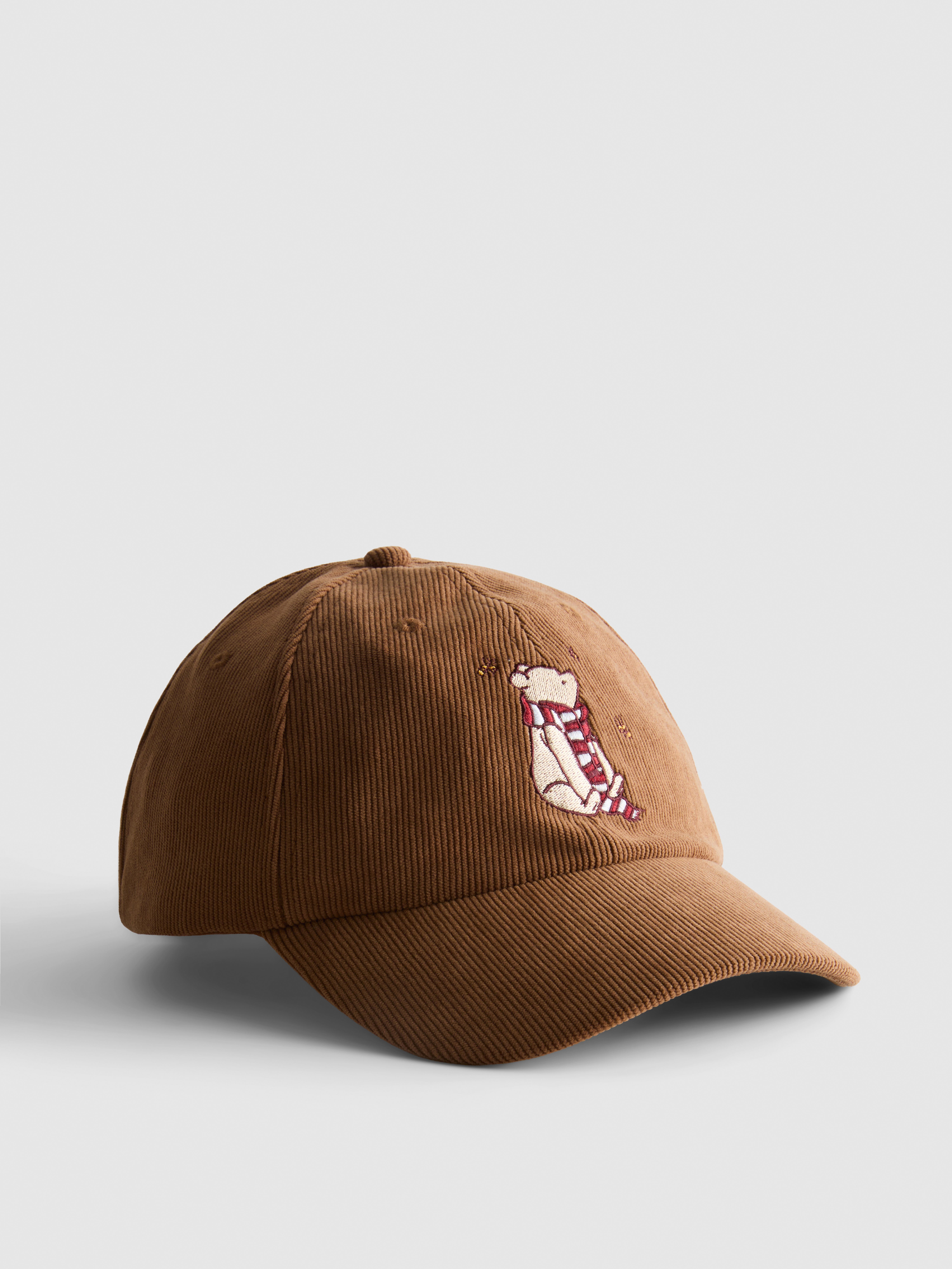 Disney's Winnie the Pooh Embroidered Corduroy Cap