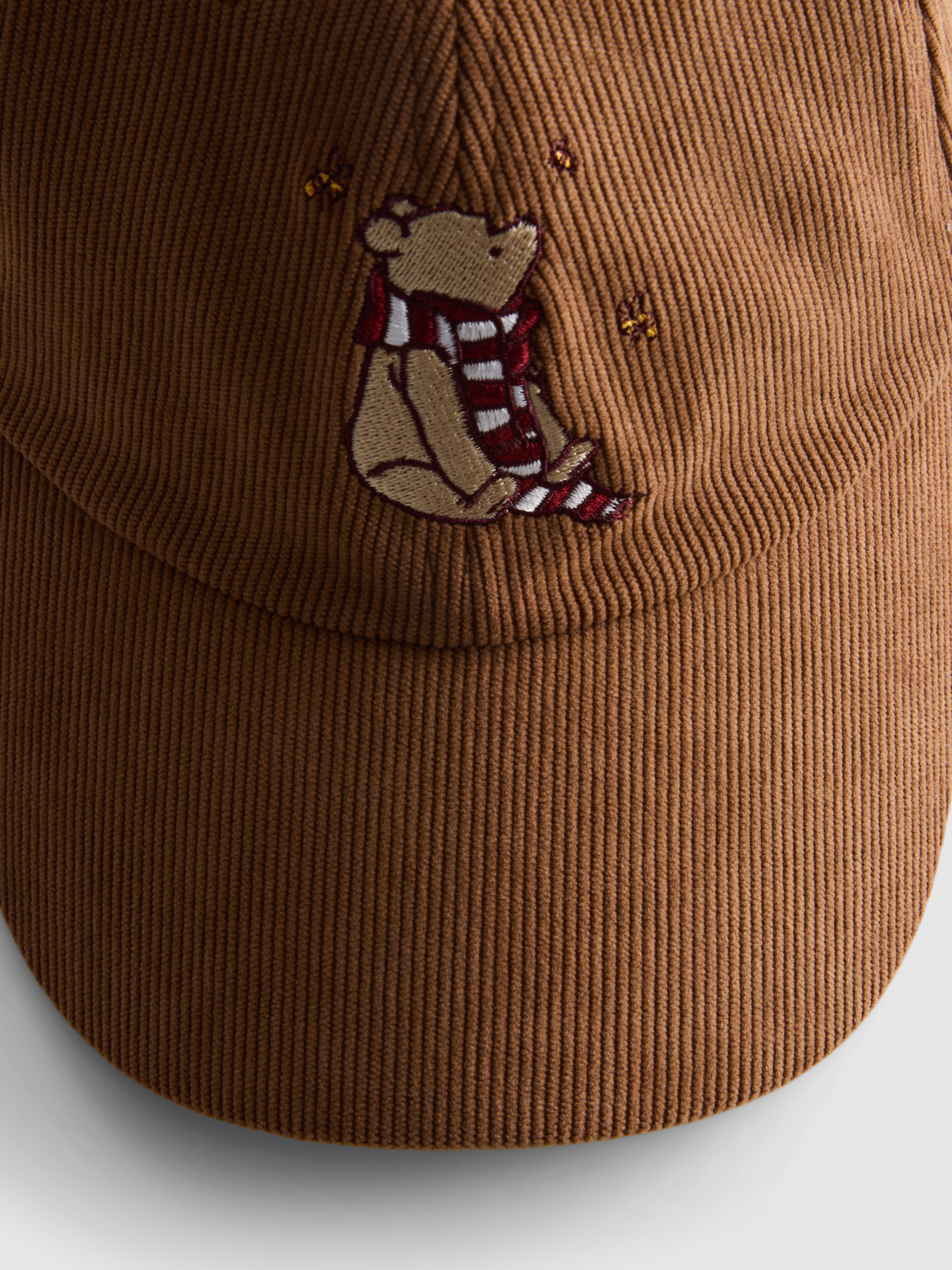 Disney's Winnie the Pooh Embroidered Corduroy Cap
