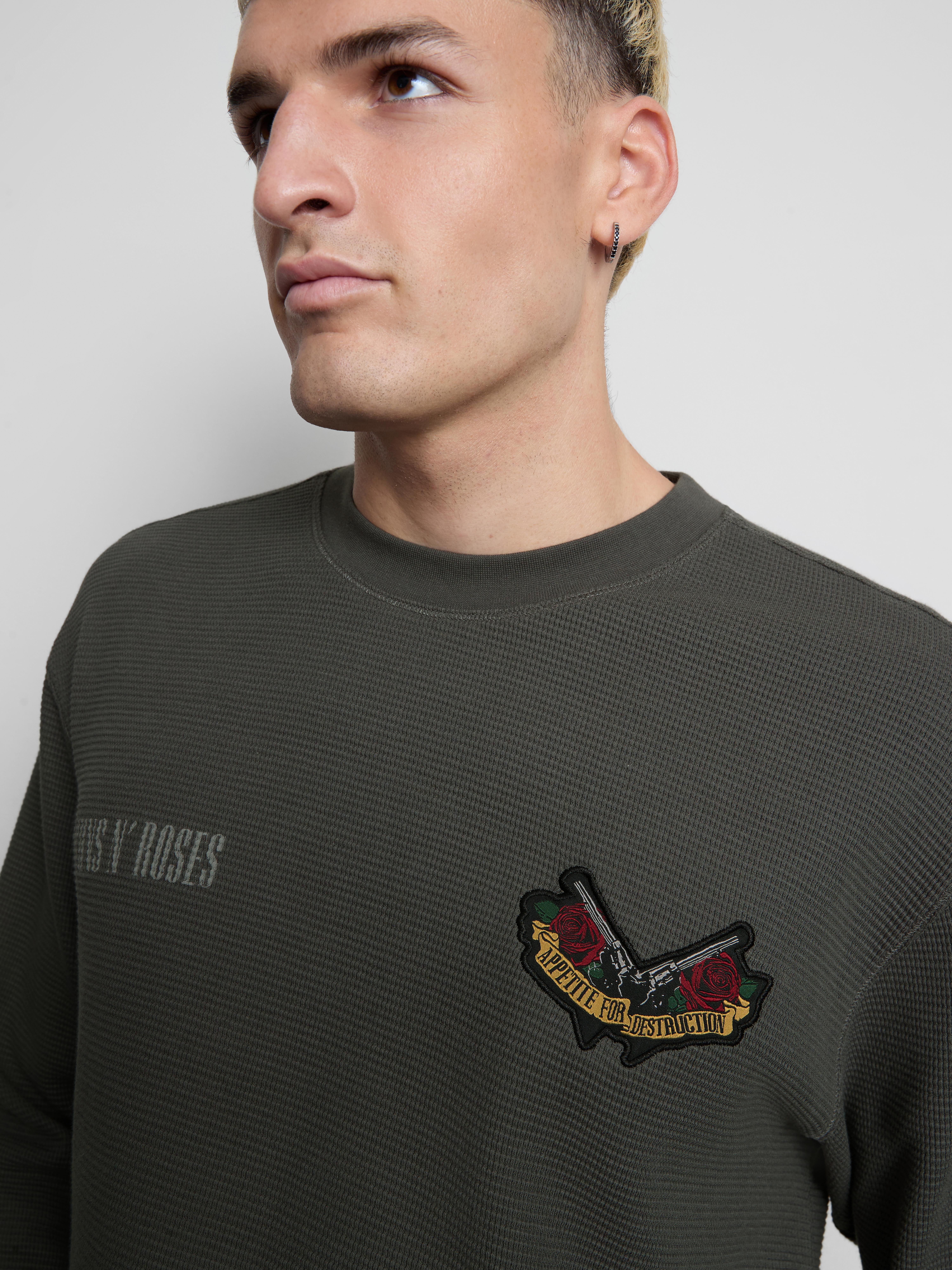 Guns N’ Roses Cotton Rich Long Sleeve T-Shirt