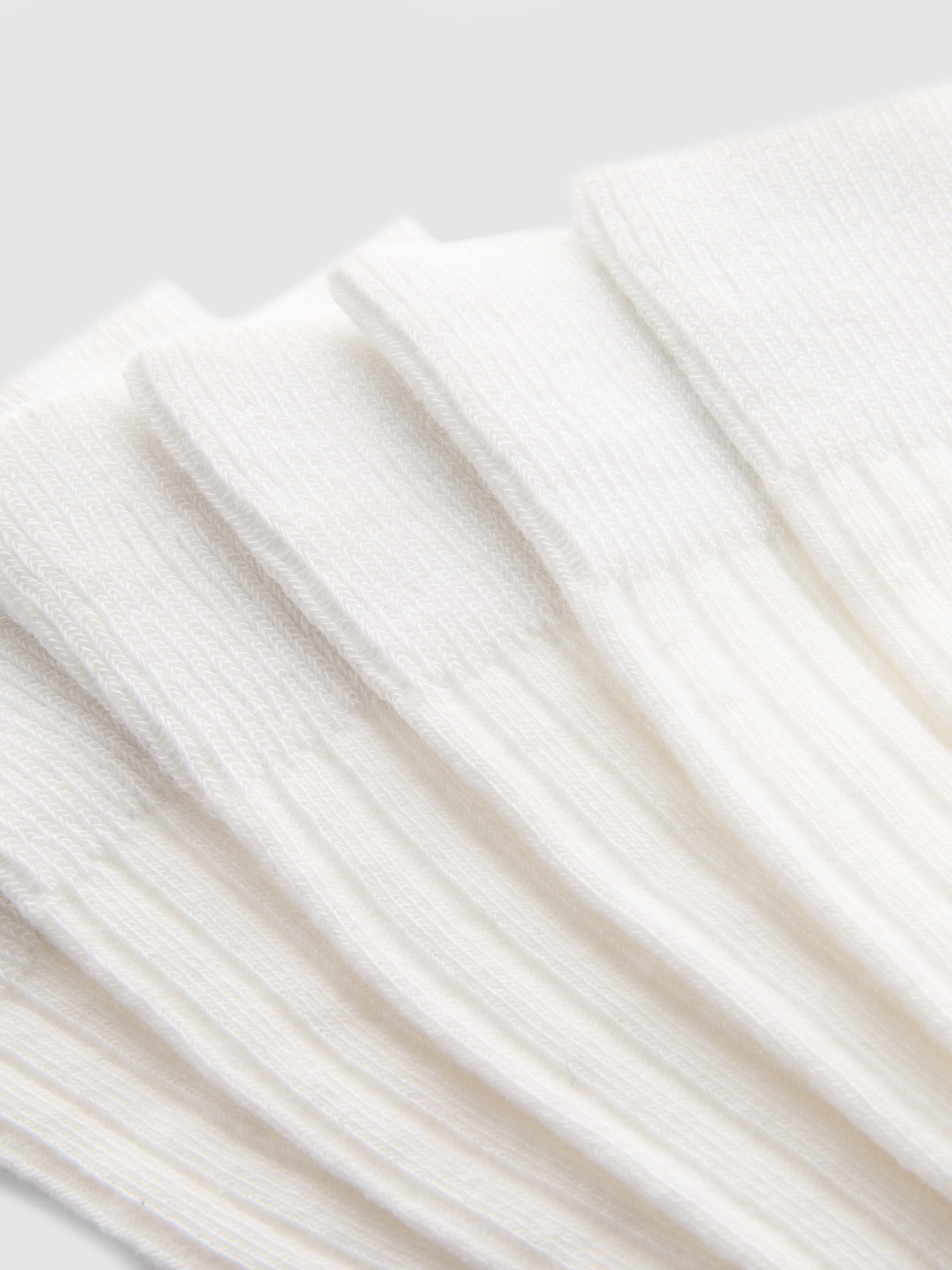 3pk Ribbed Crew Socks