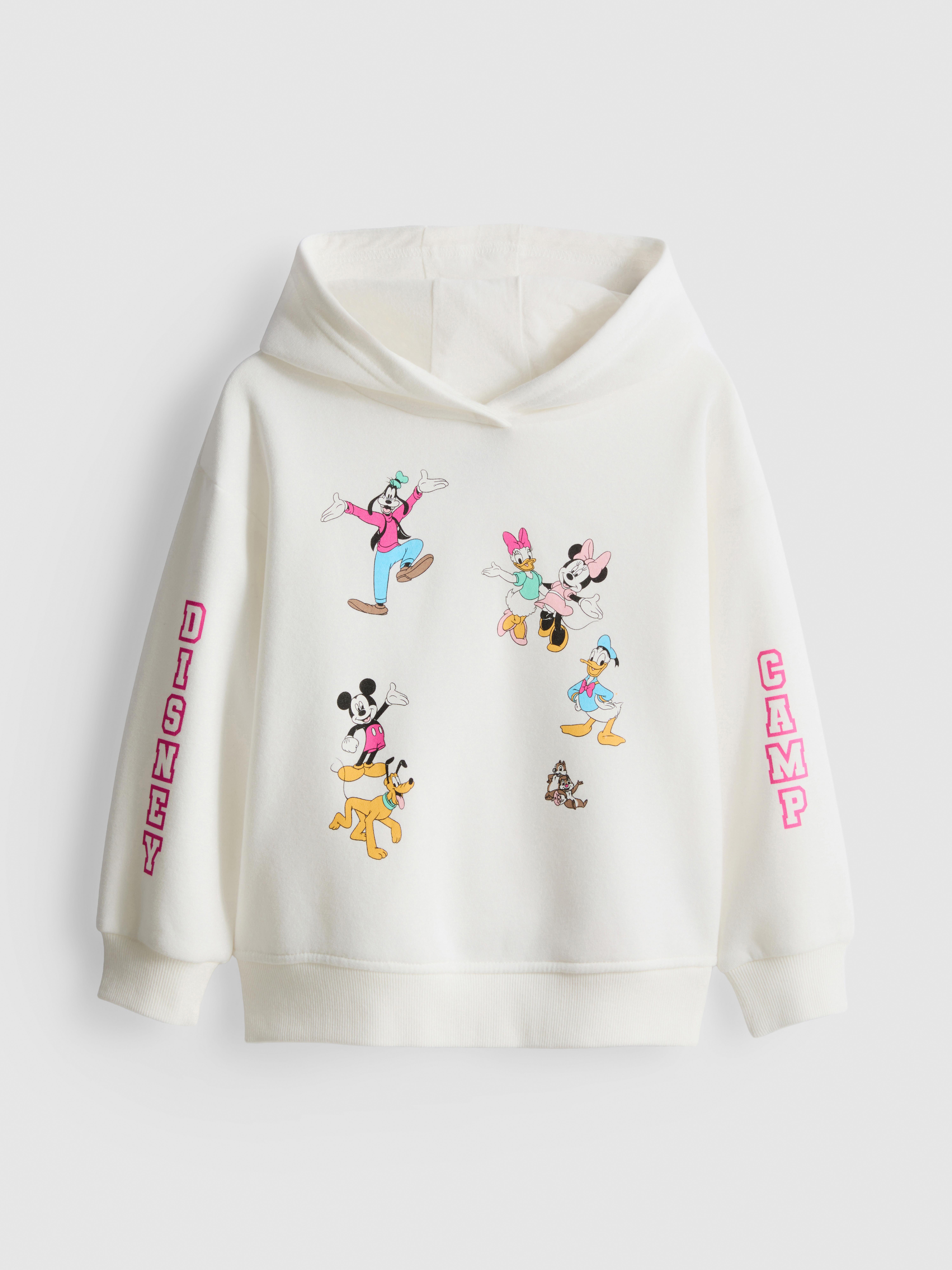 Girls Ivory 1-7yrs | Disney's Mickey Mouse and Friends Hoodie