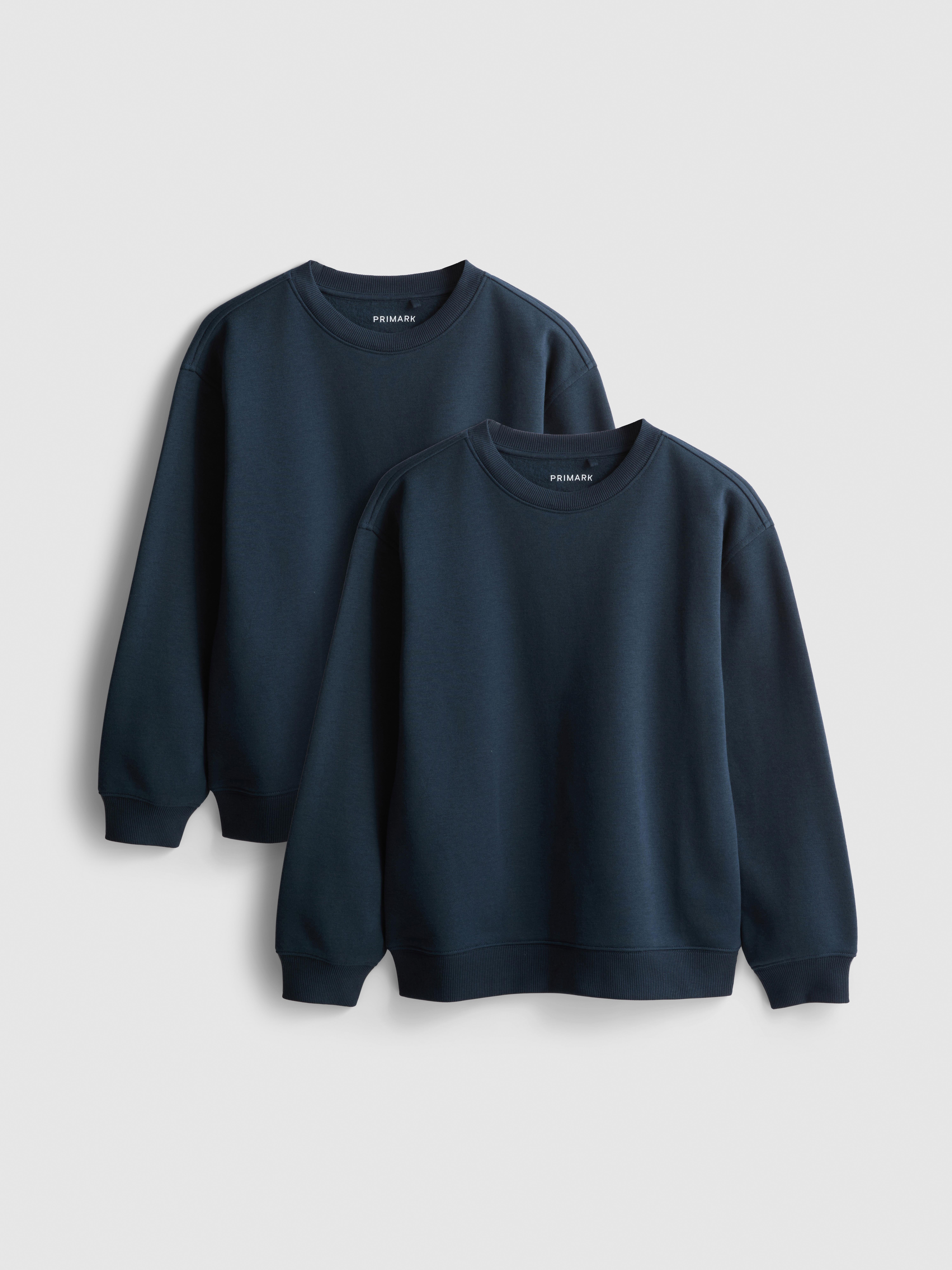 7-15yrs | 2pk Cotton Rich Sweatshirts
