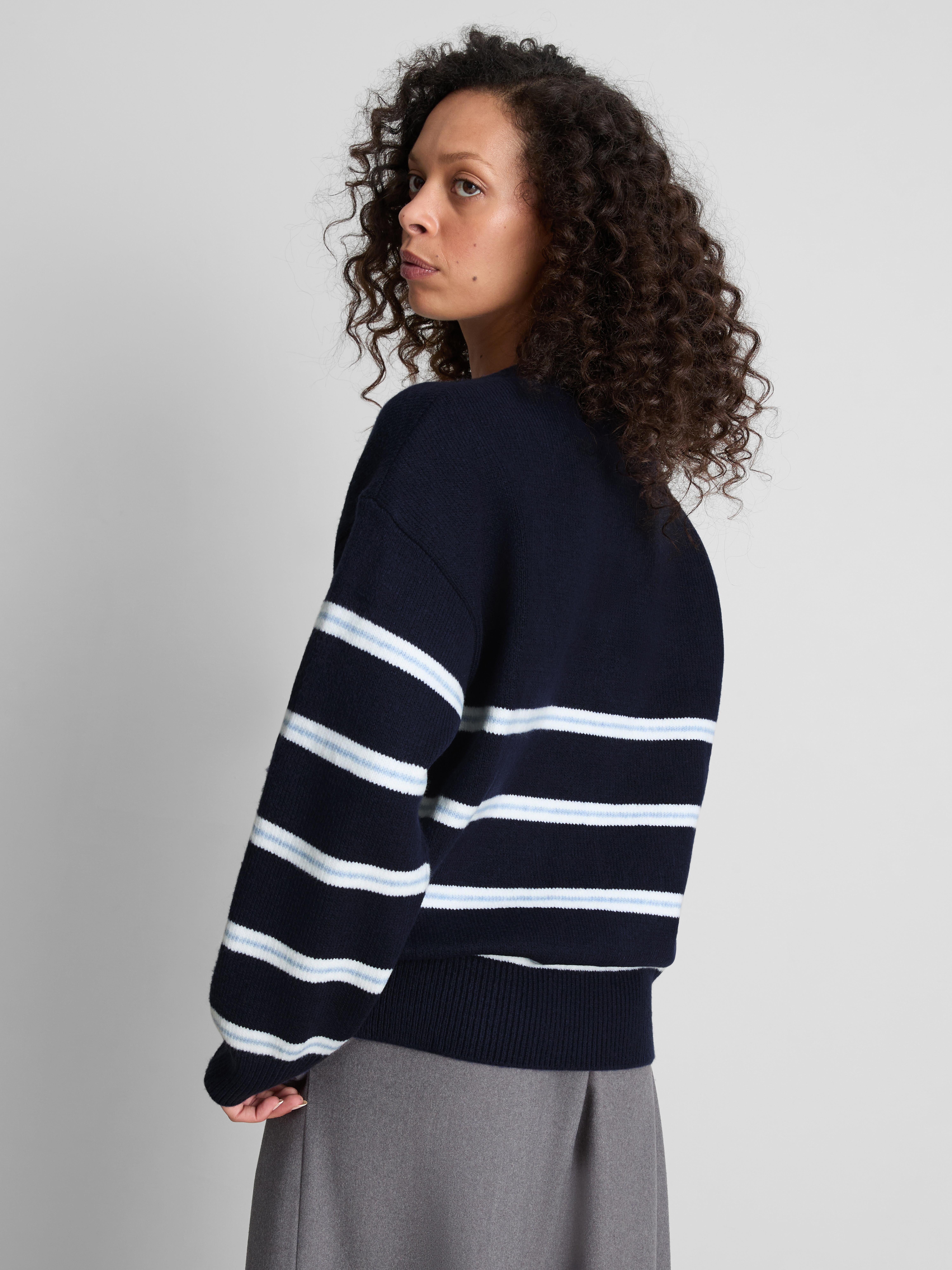 Strickpullover mit V-Ausschnitt - Marineblau - Damen | Primark