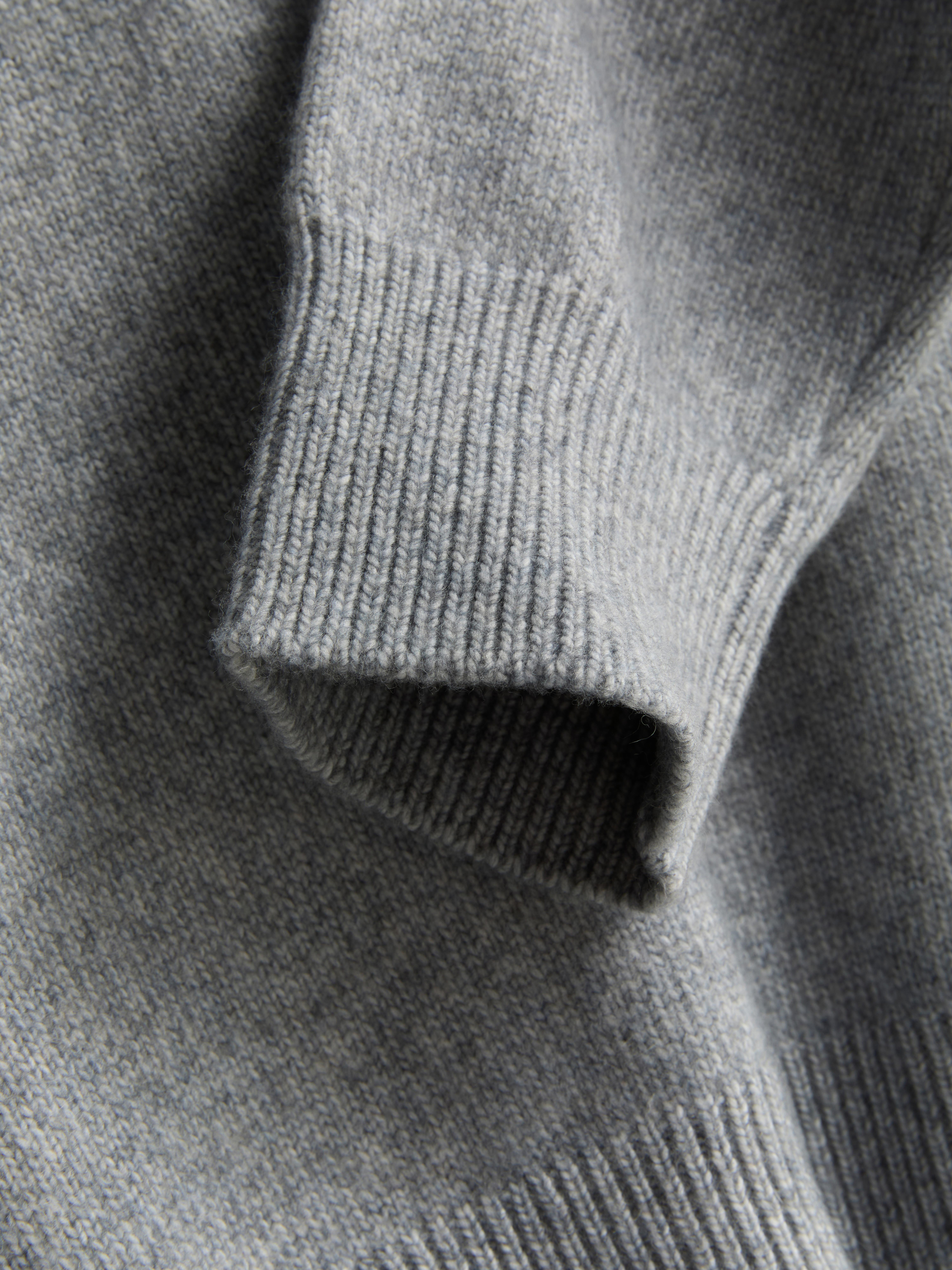 Knitted V-Neck Sweater