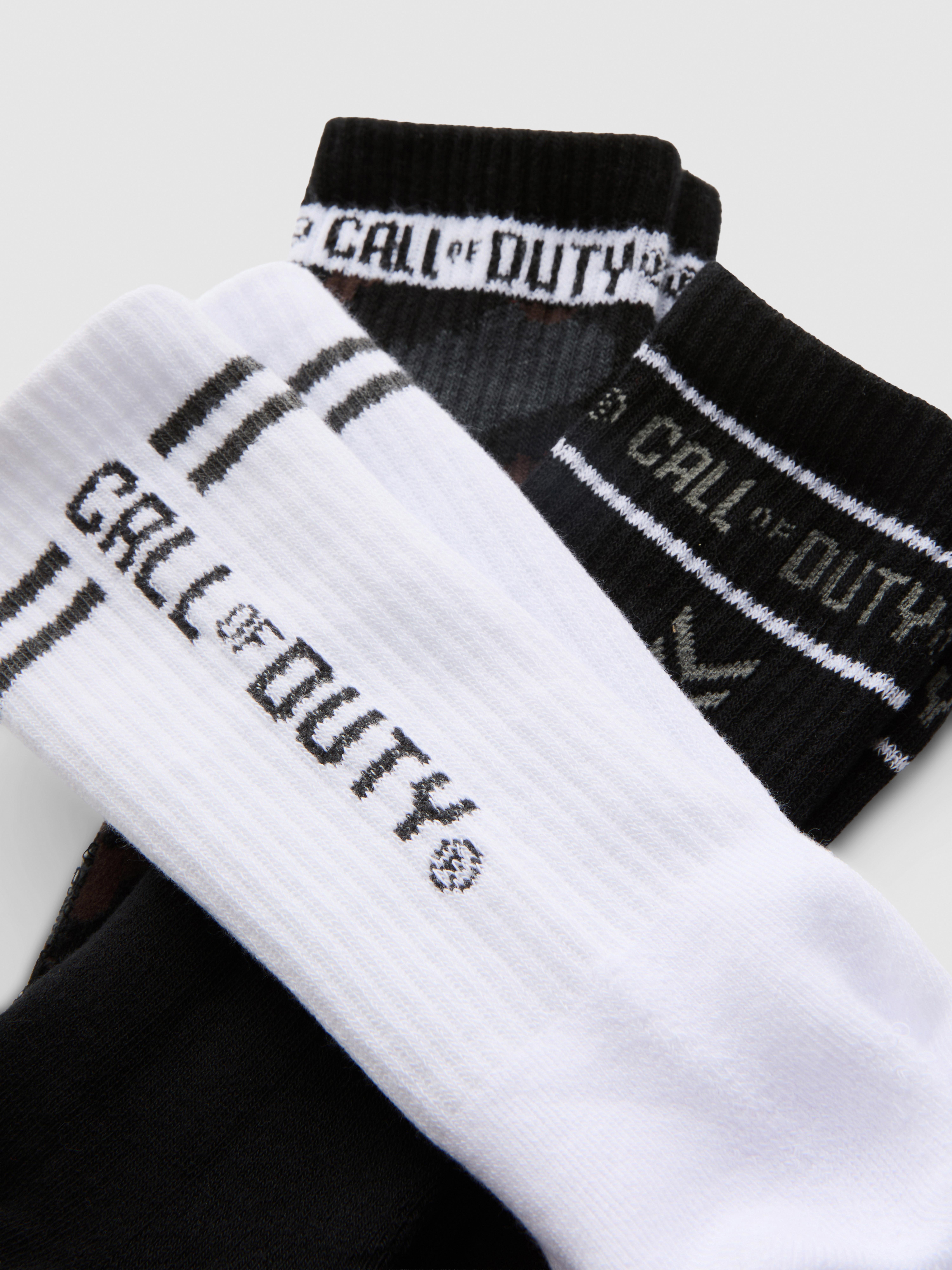 Set van 3 Call of Duty-sokken - Zwart - Heren | Primark