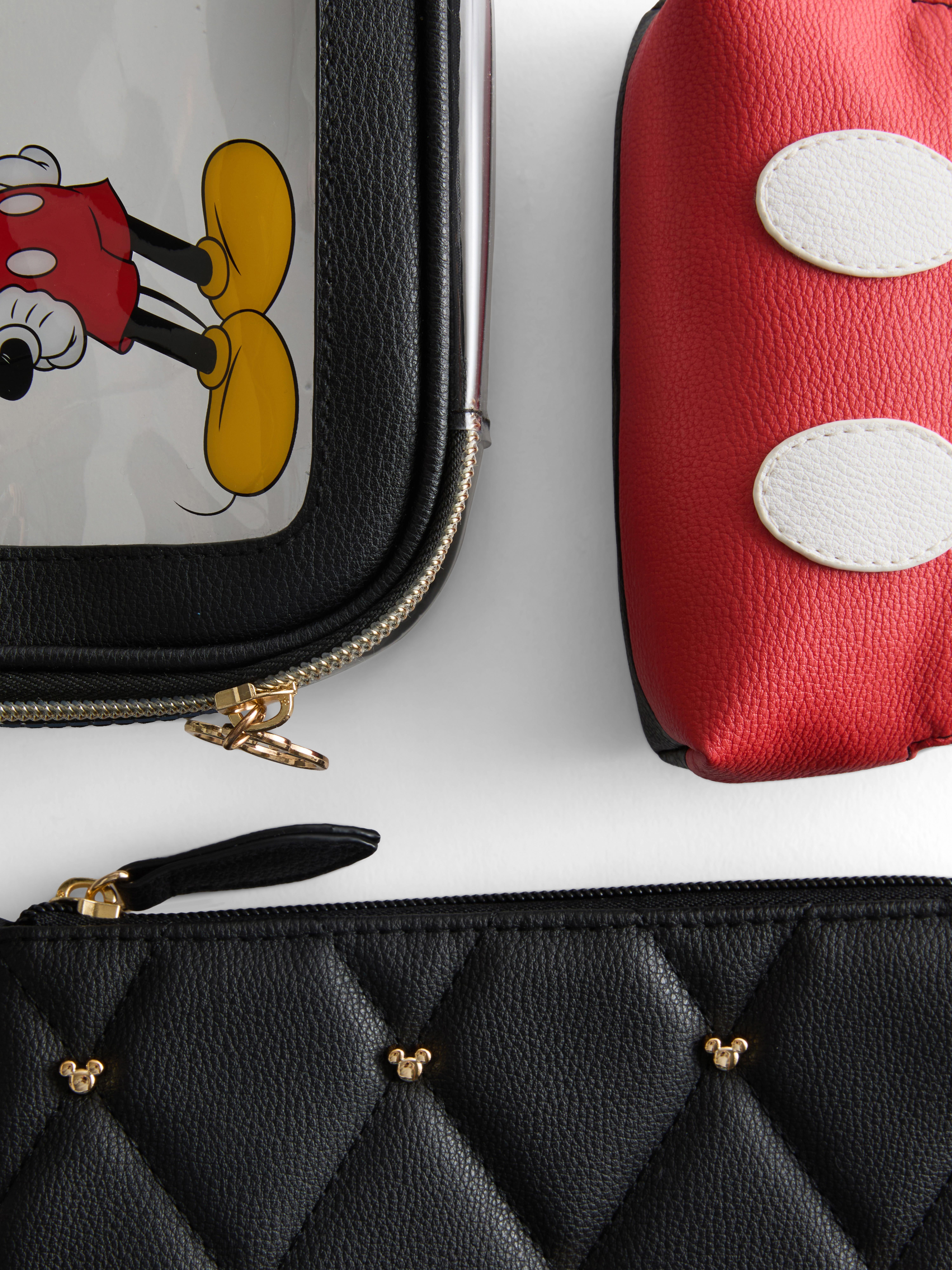 3-Piece Disney’s Mickey Mouse Makeup Bag Set