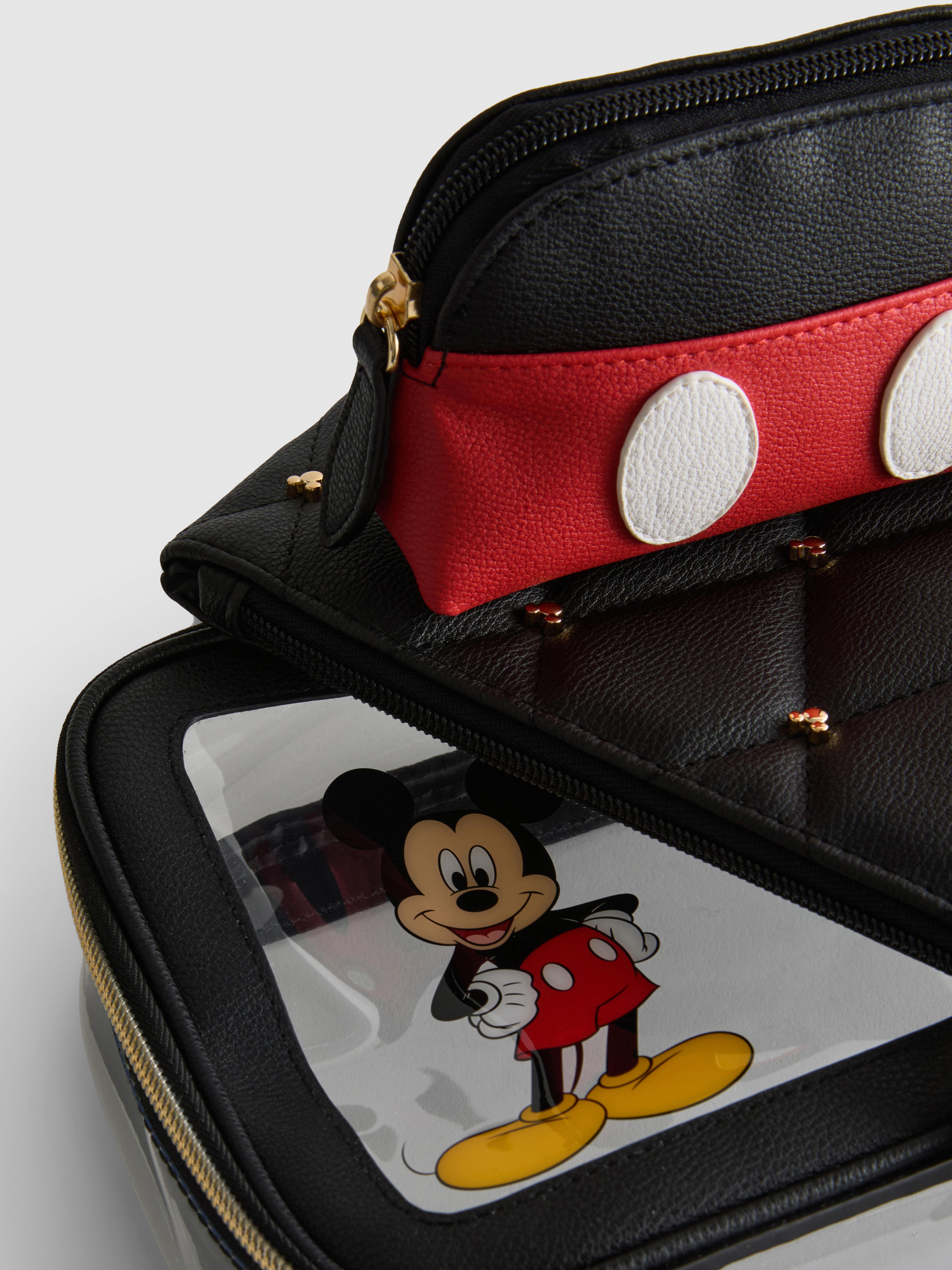 3-Piece Disney’s Mickey Mouse Makeup Bag Set
