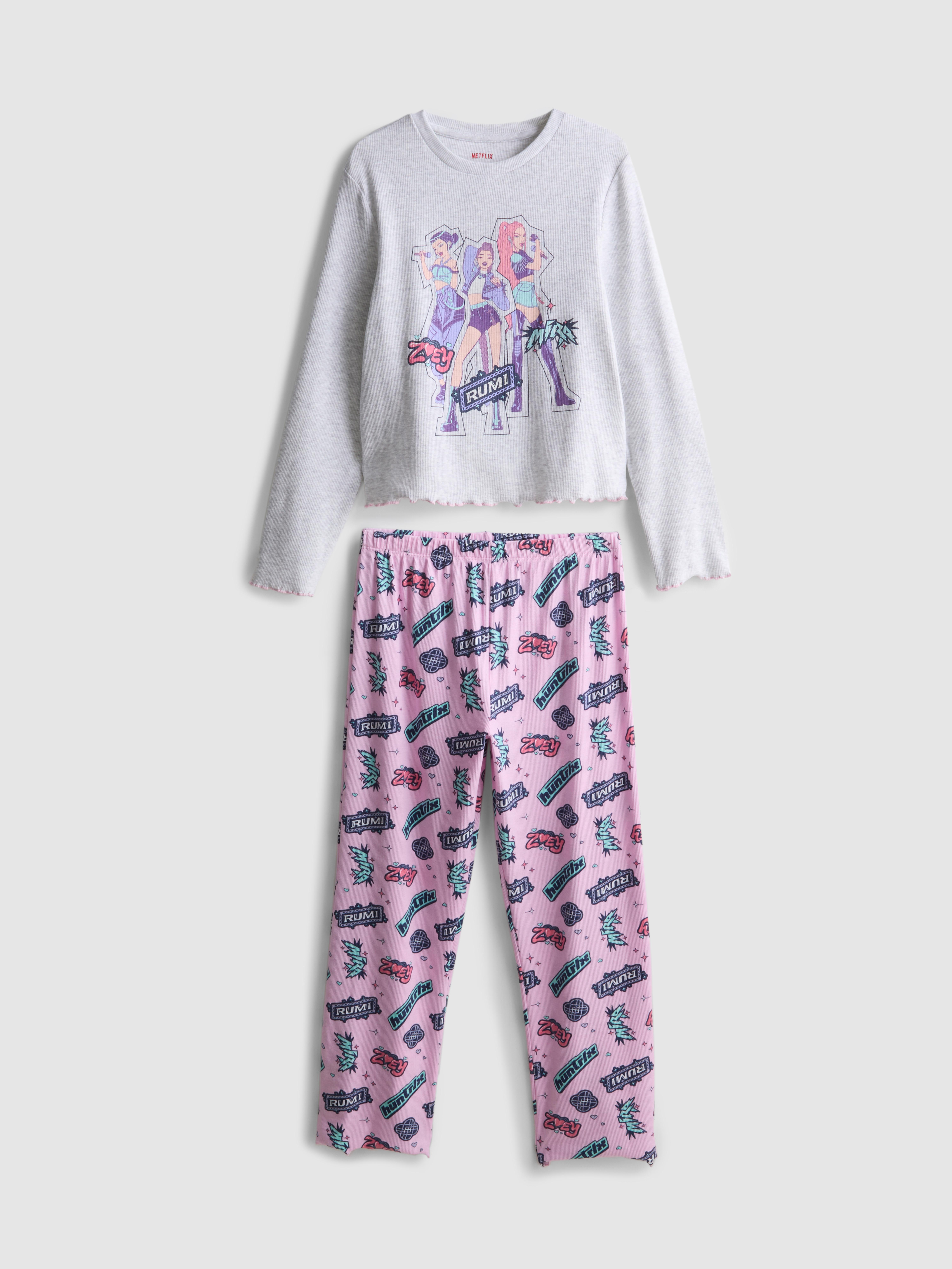 Girls Pink 5-15yrs | KPop Demon Hunters Pyjamas | Primark