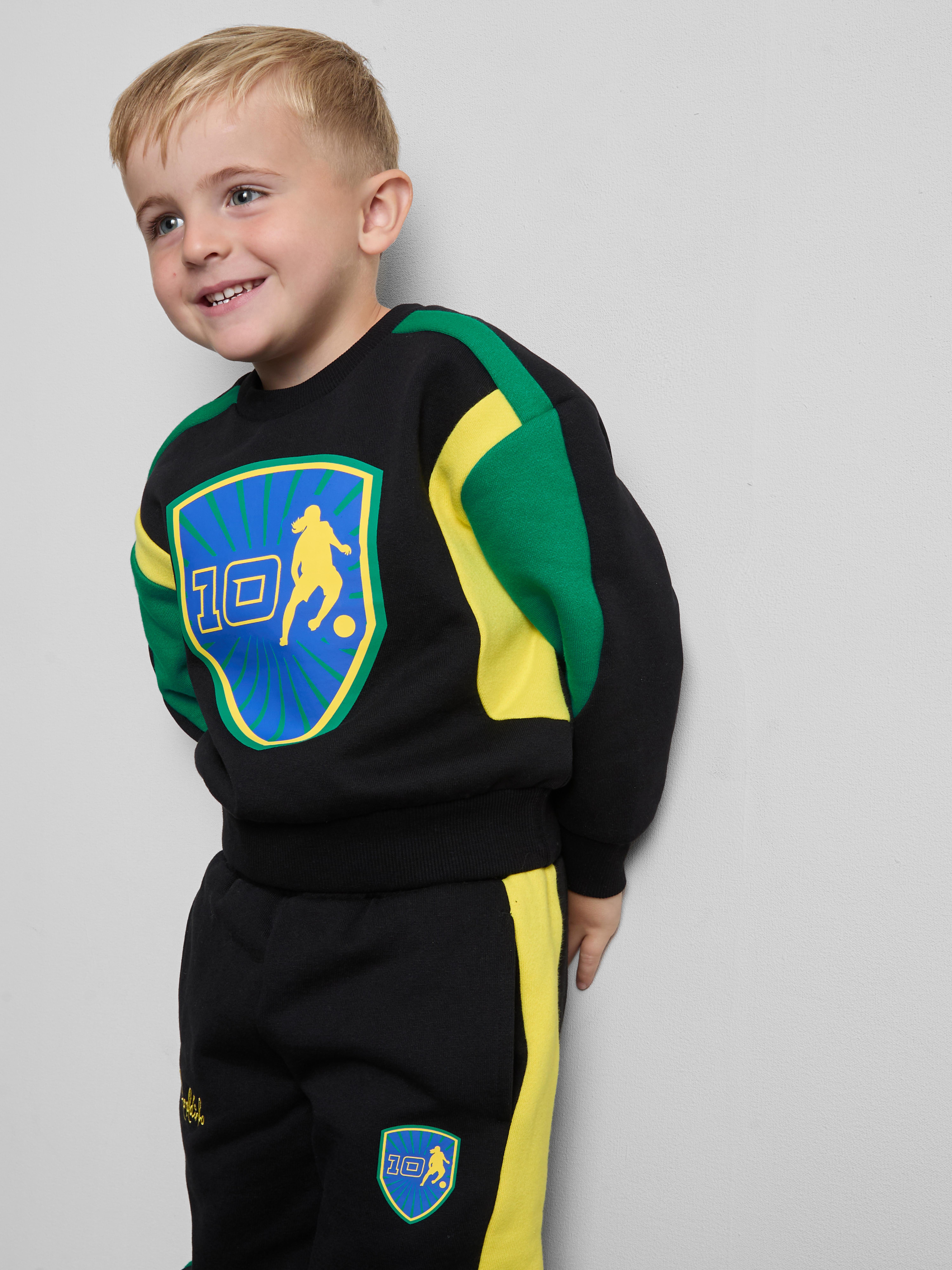 1-9yrs | Ronaldinho Cuffed Joggers