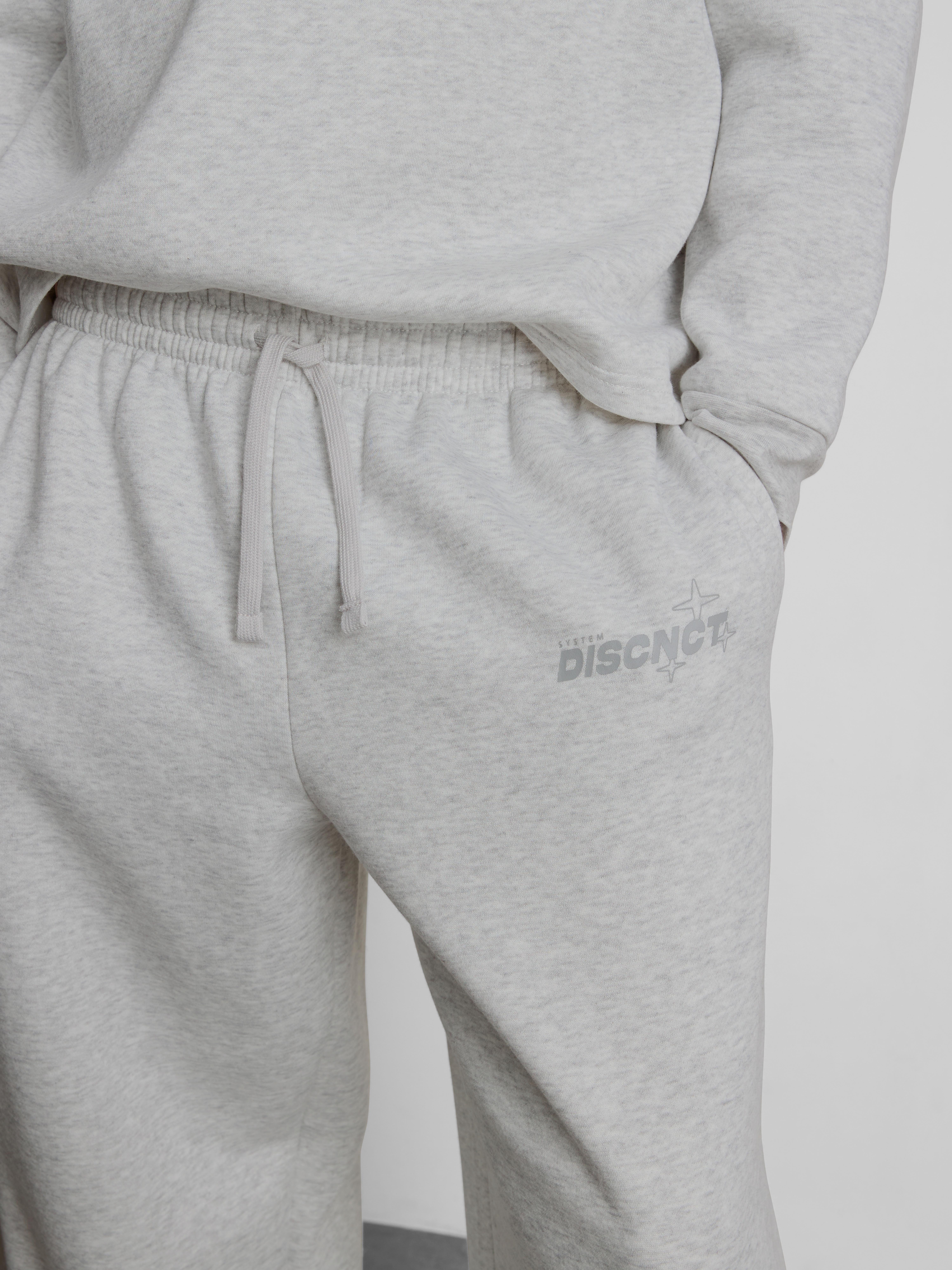 Slogan Wide Leg Pajama Joggers