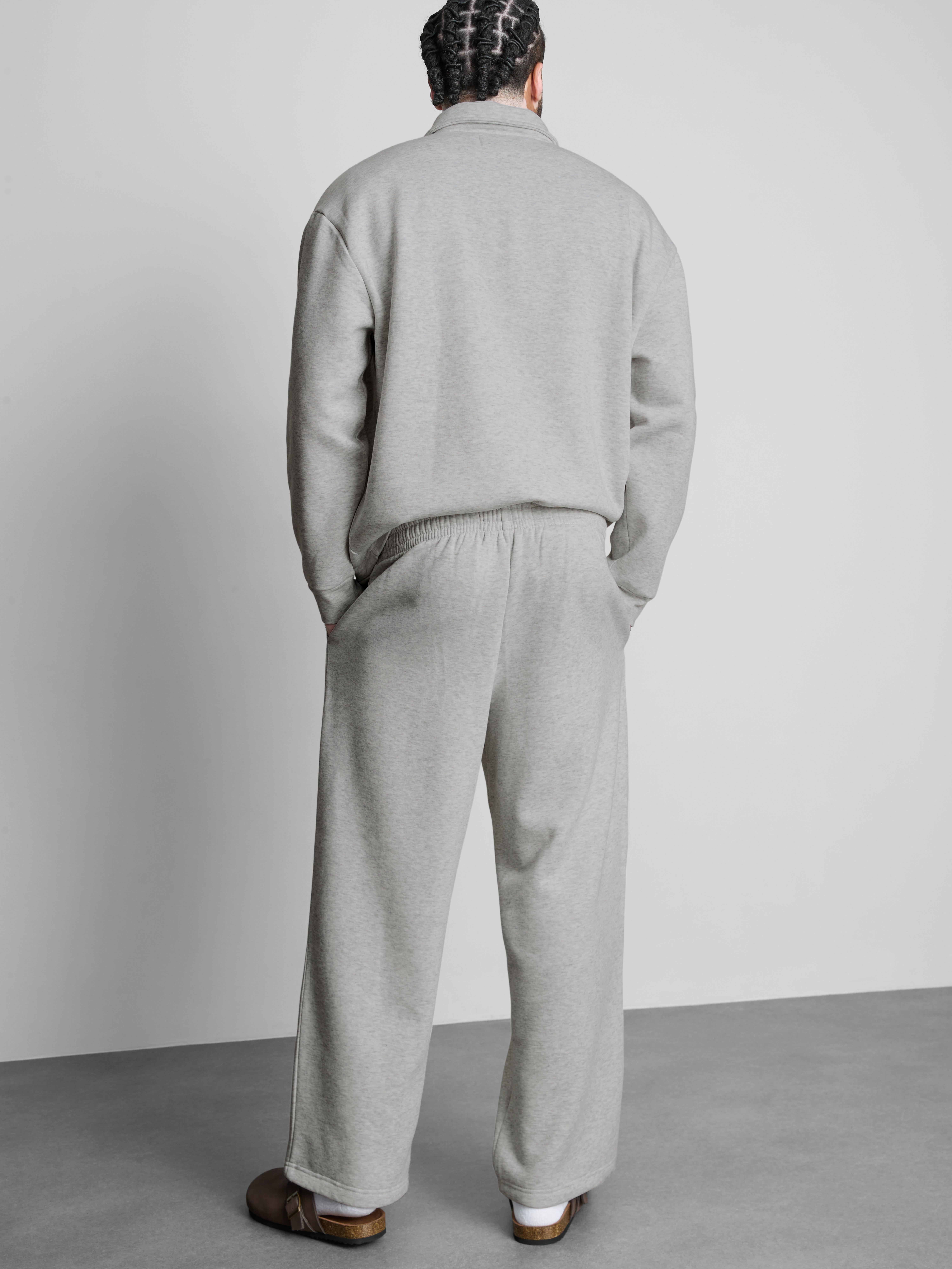 Slogan Wide Leg Pajama Joggers